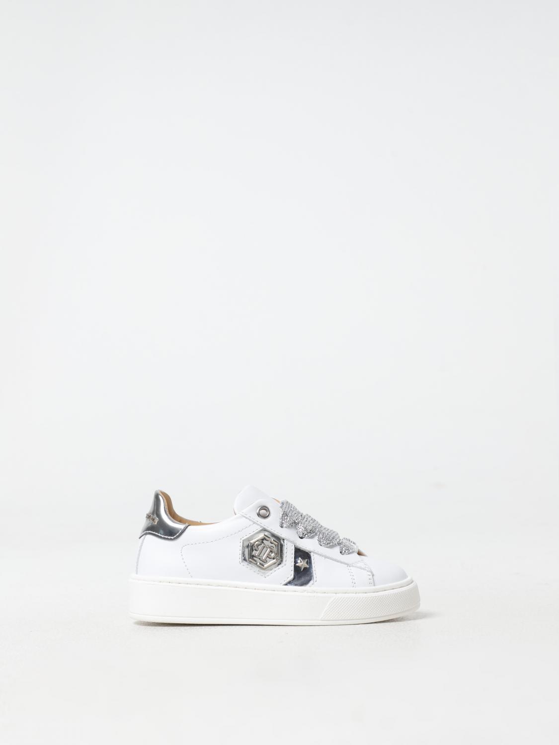 PHILIPP PLEIN SHOES: Shoes kids Philipp Plein, White - Img 1