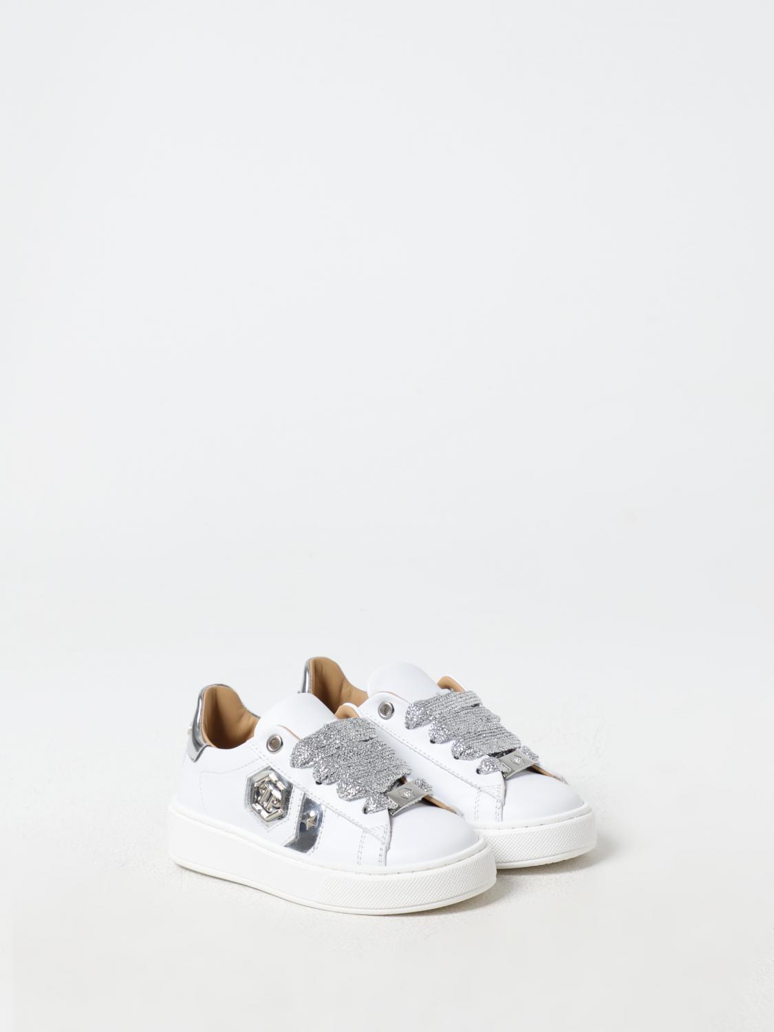 PHILIPP PLEIN SHOES: Shoes kids Philipp Plein, White - Img 2