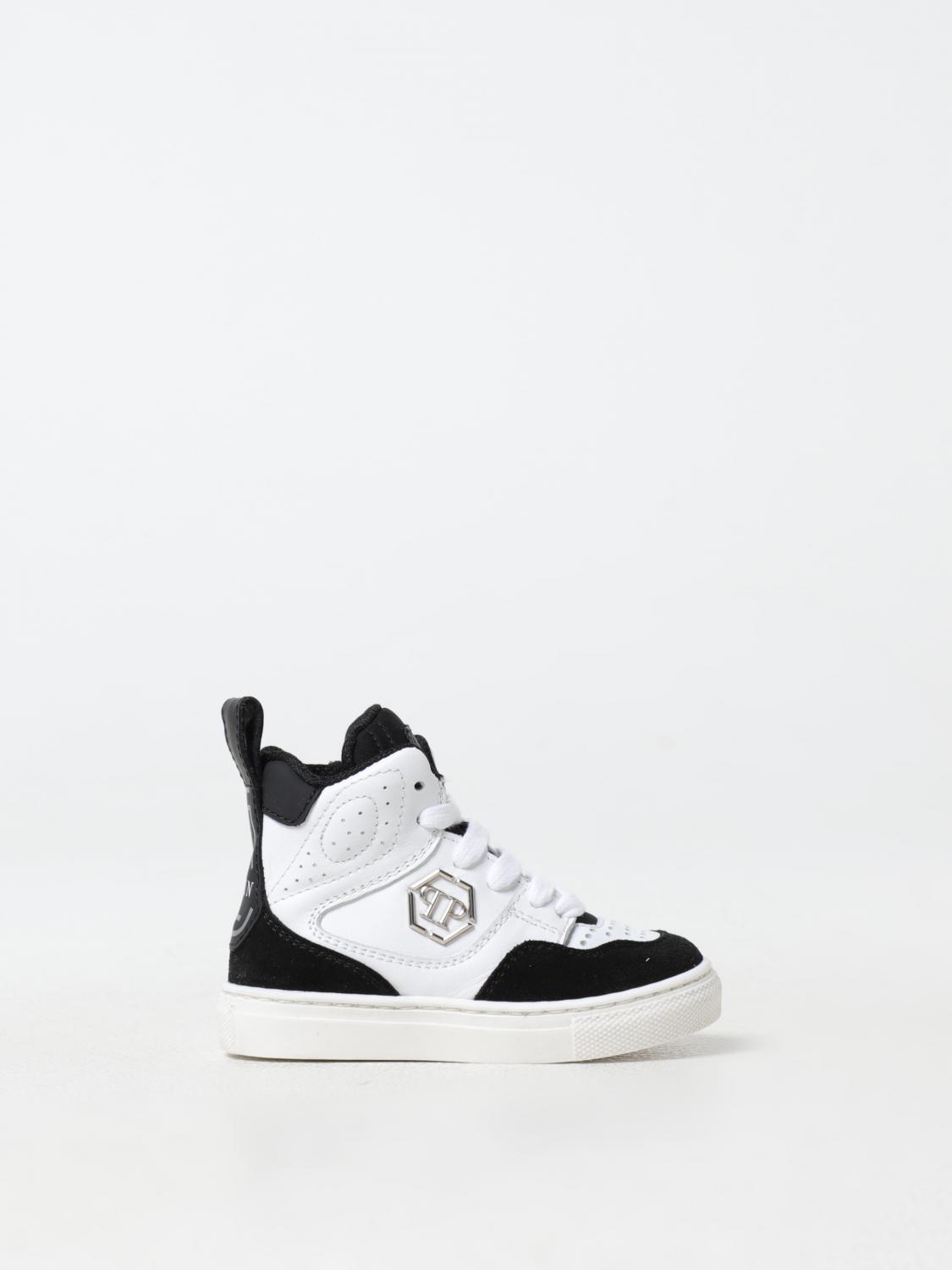 PHILIPP PLEIN SNEAKERS: Shoes kids Philipp Plein, White - Img 1