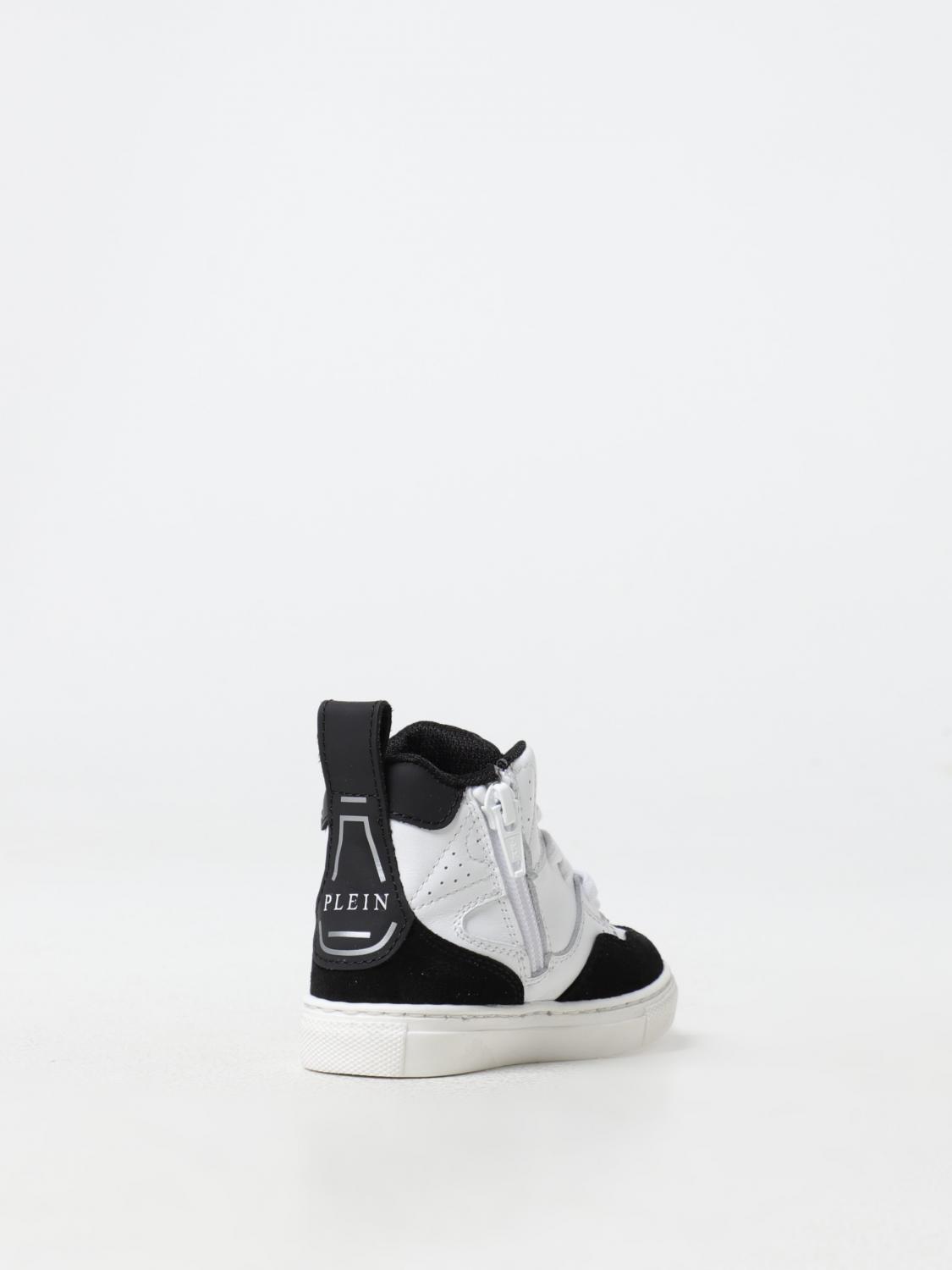 PHILIPP PLEIN SNEAKERS: Shoes kids Philipp Plein, White - Img 3