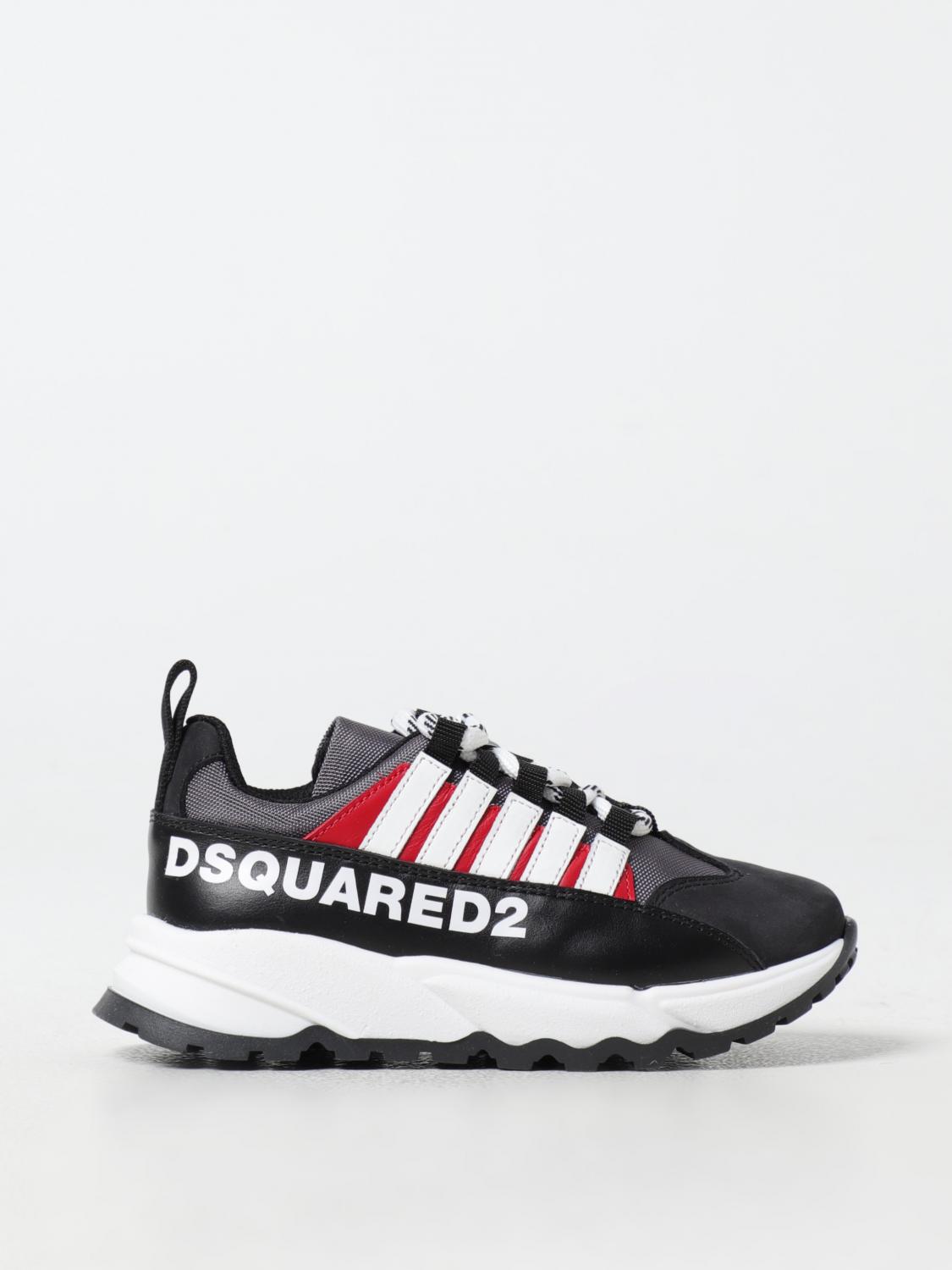 DSQUARED2 SNEAKERS: Shoes kids Dsquared2, Black - Img 1