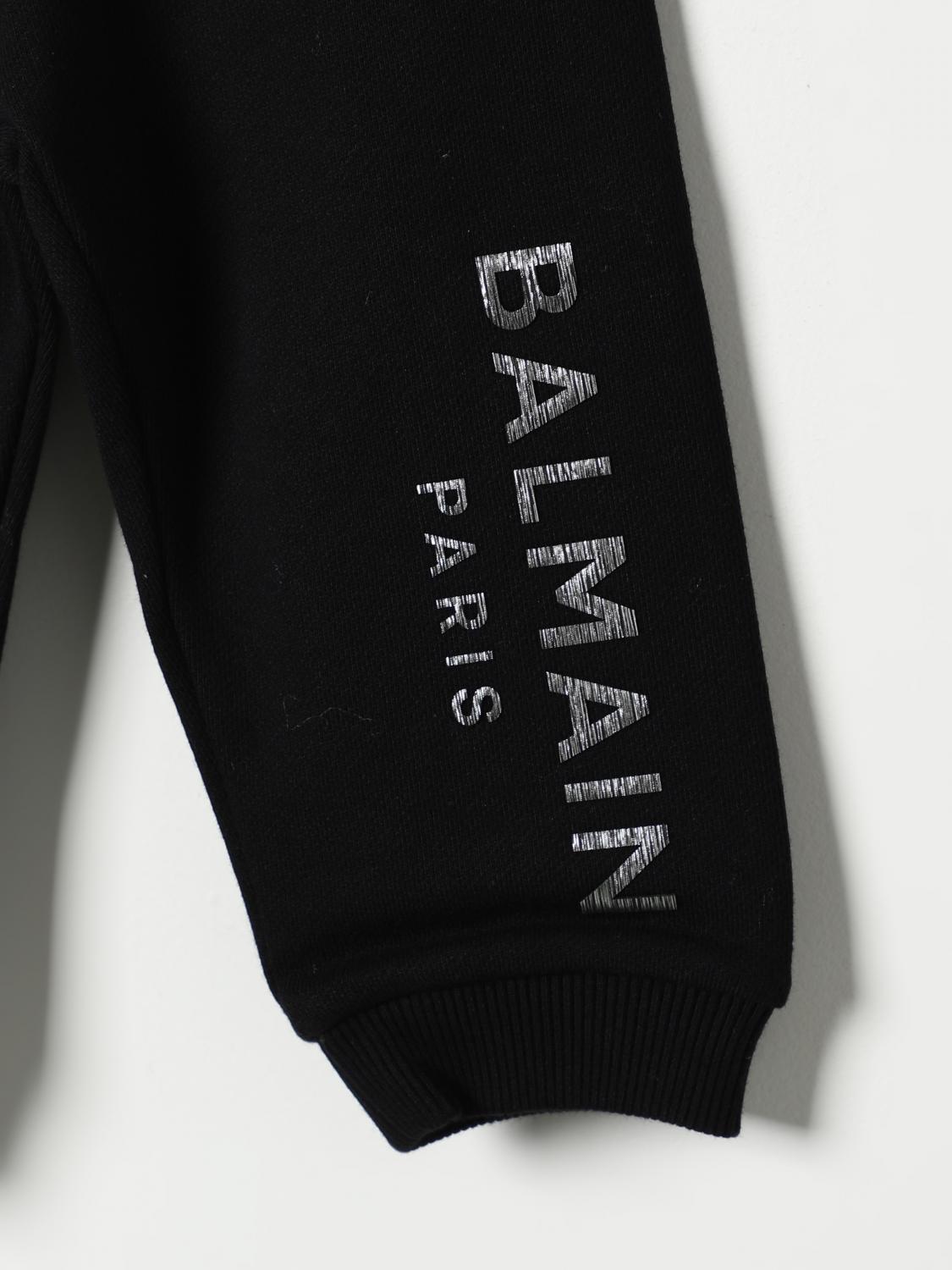 BALMAIN PANTS: Pants kids Balmain, Black - Img 3