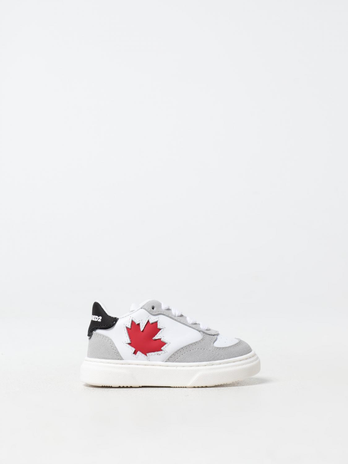 DSQUARED2 BASKETS: Chaussures enfant Dsquared2, Rouge - Img 1