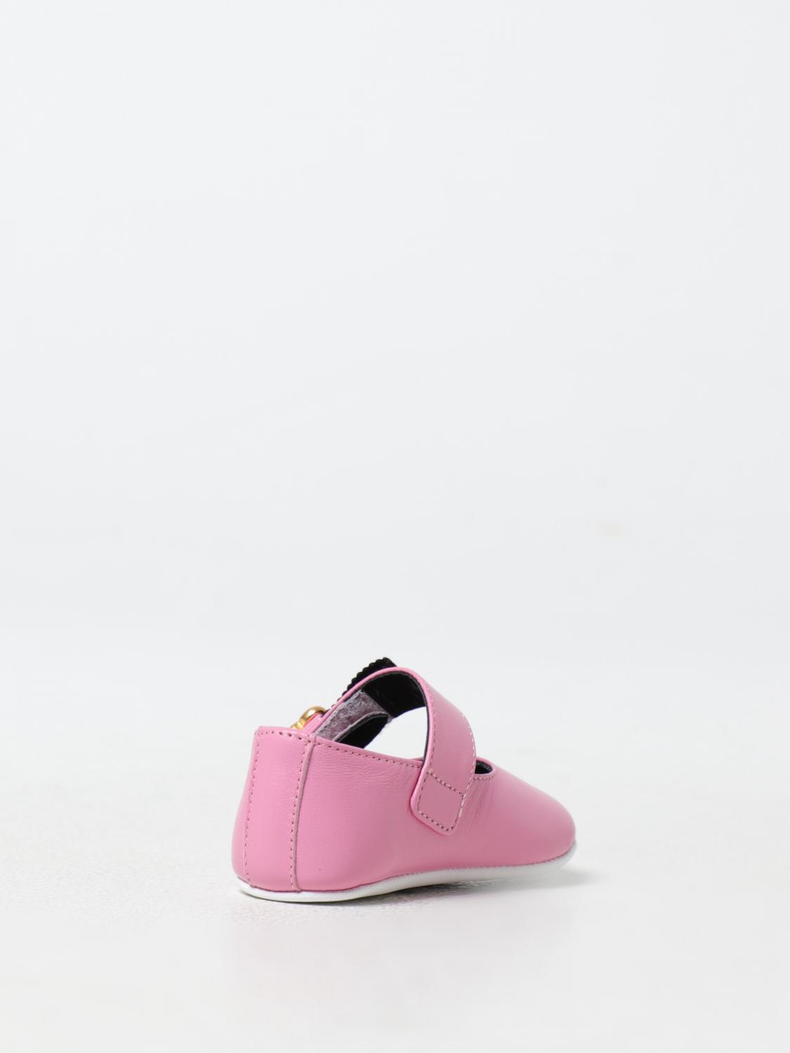 MOSCHINO SHOES: Shoes kids Moschino, Pink - Img 3