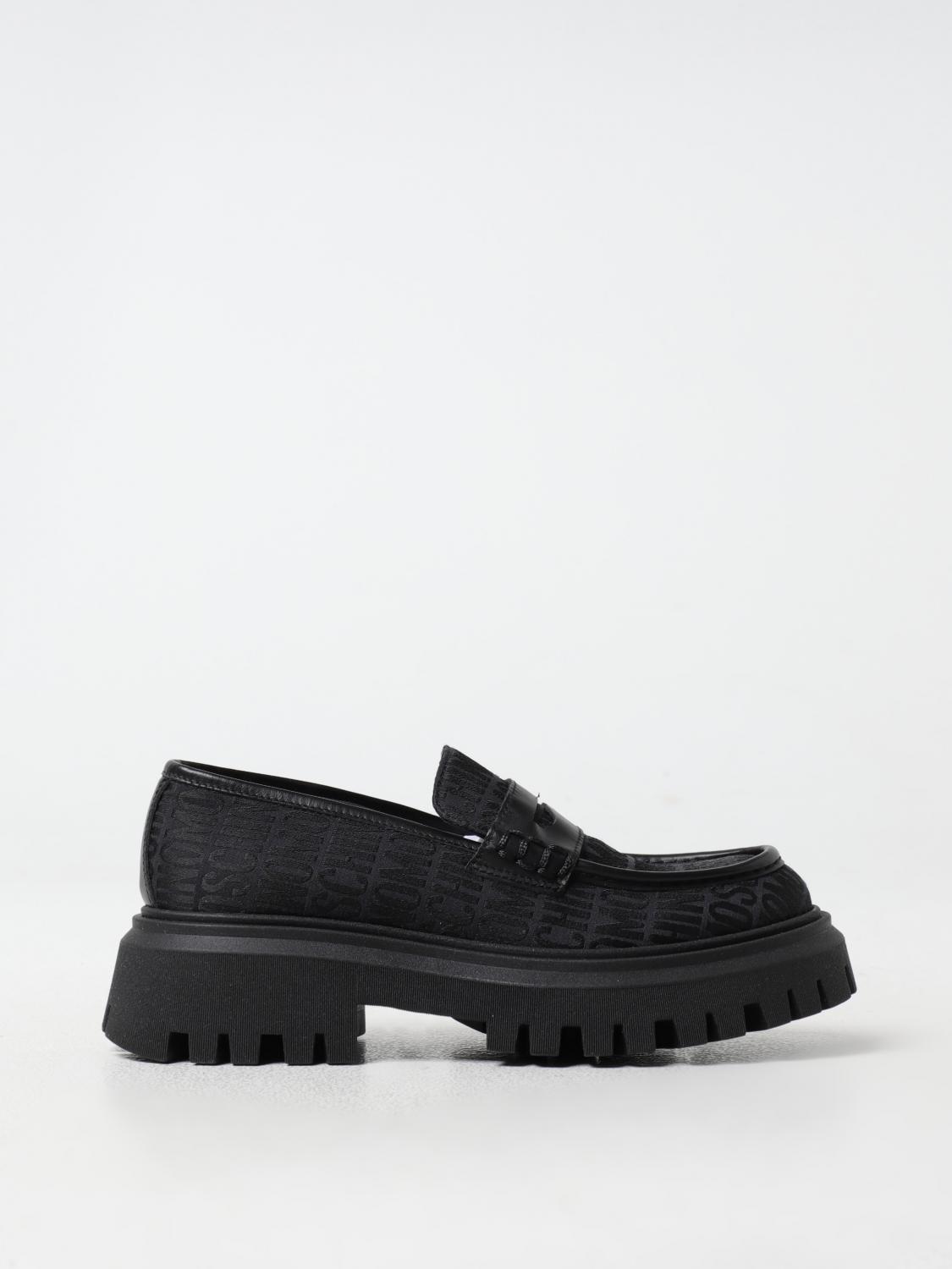 MOSCHINO SHOES: Shoes kids Moschino, Black - Img 1