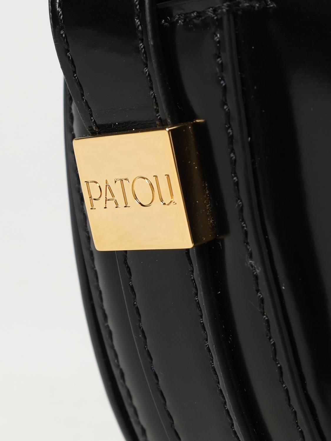 PATOU BORSA A SPALLA: Borsa a spalla donna Patou, Nero - Img 5