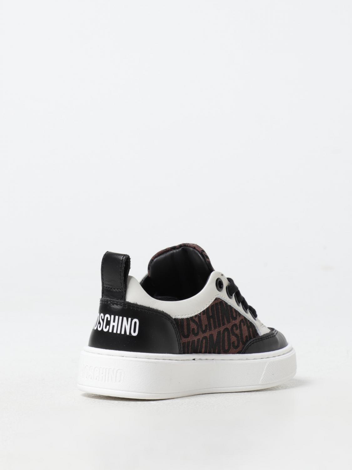 MOSCHINO SHOES: Shoes kids Moschino, Brown - Img 3