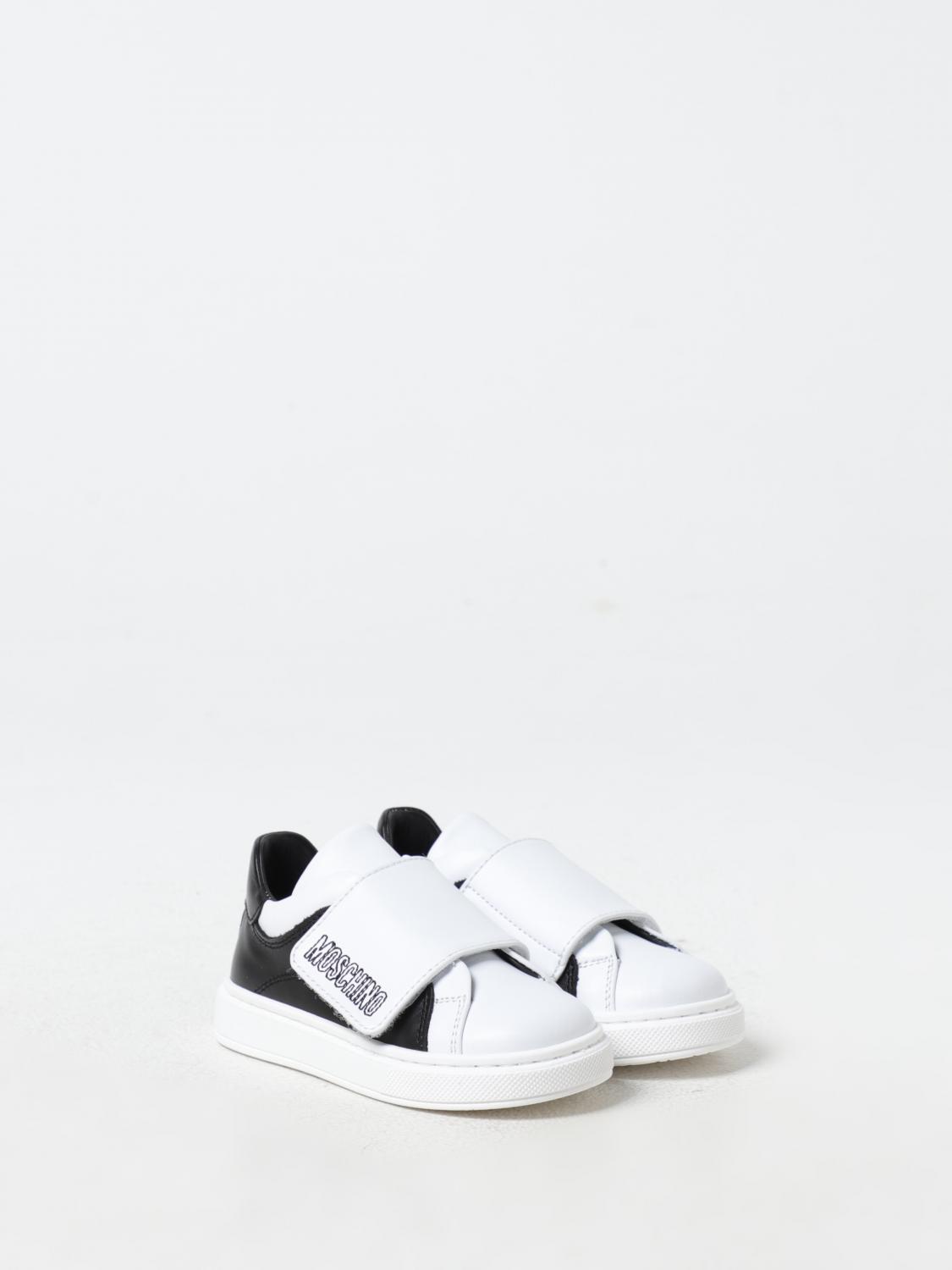 MOSCHINO SHOES: Shoes kids Moschino, White - Img 2