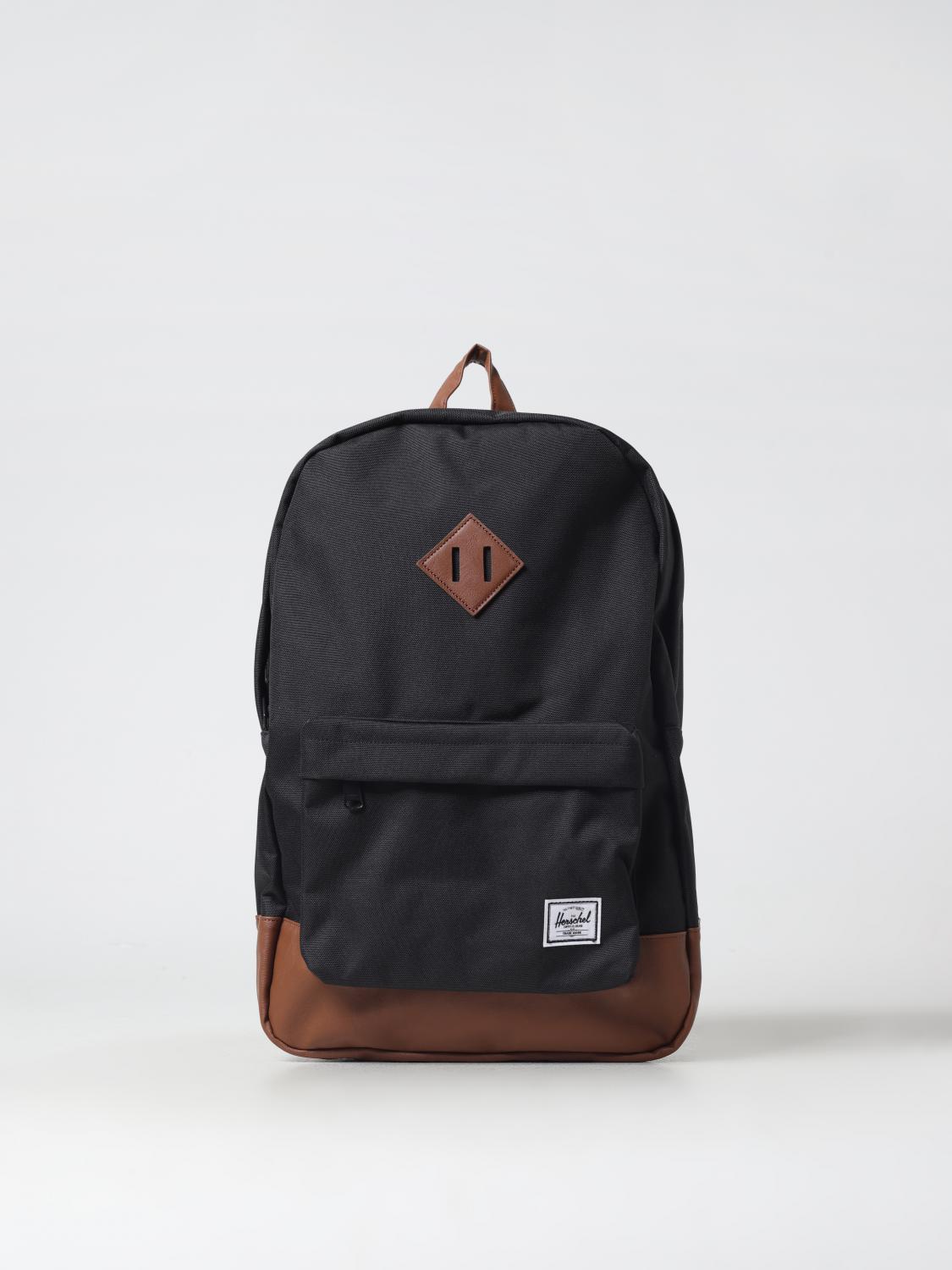 HERSCHEL SUPPLY CO. ZAINO: Zaino Heritage Herschel Supply Co. in nylon EcoSystem™, Nero - Img 1