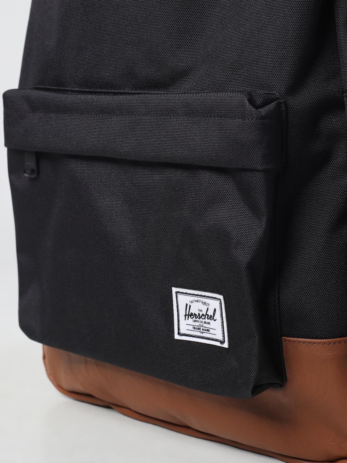 HERSCHEL SUPPLY CO. ZAINO: Zaino Heritage Herschel Supply Co. in nylon EcoSystem™, Nero - Img 3