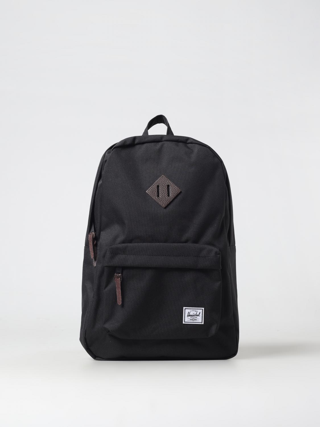 HERSCHEL SUPPLY CO. ZAINO: Zaino Heritage Herschel Supply Co. in nylon EcoSystem™, Nero 1 - Img 1