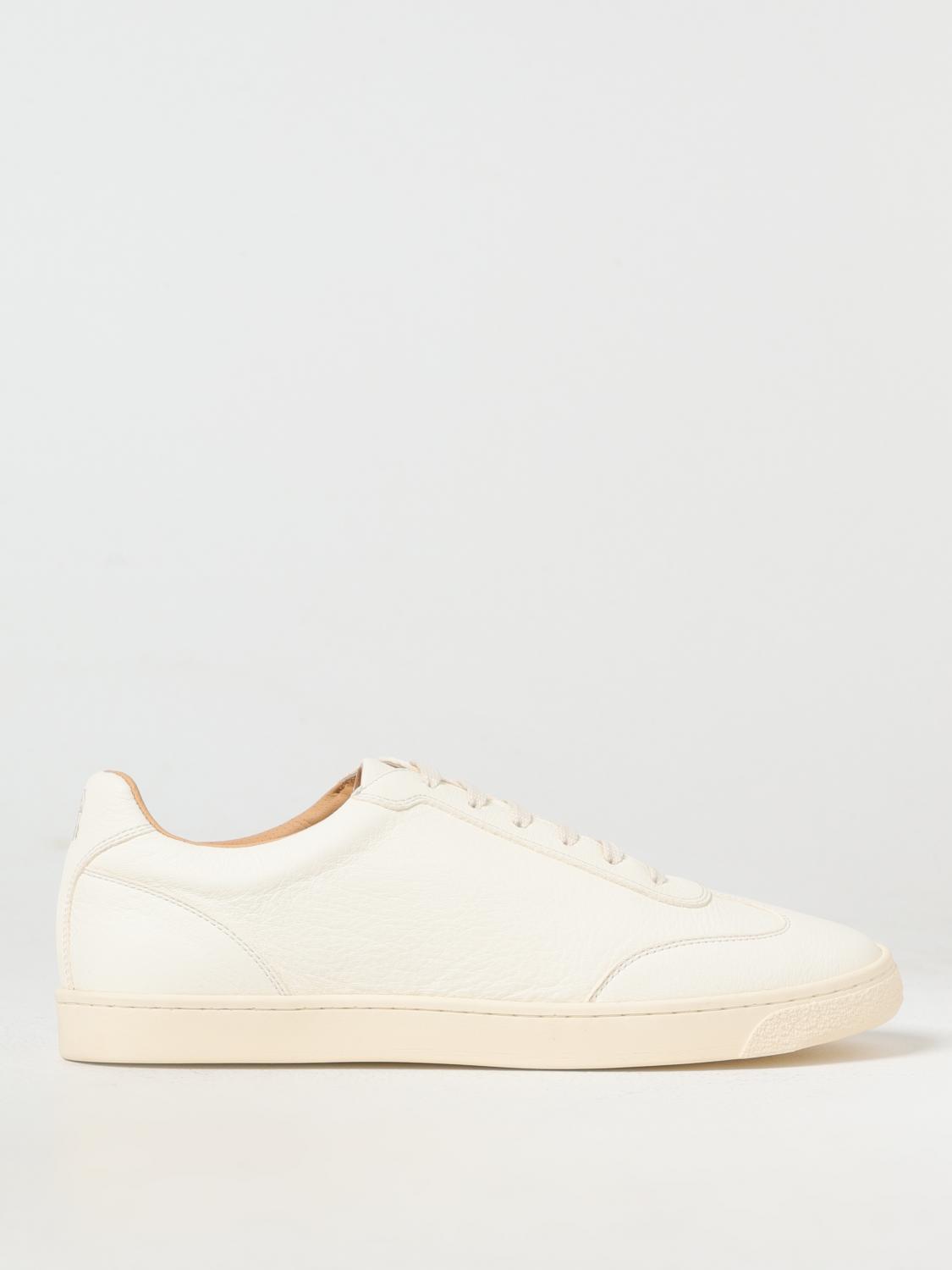 Giglio Sneakers Brunello Cucinelli in pelle a grana