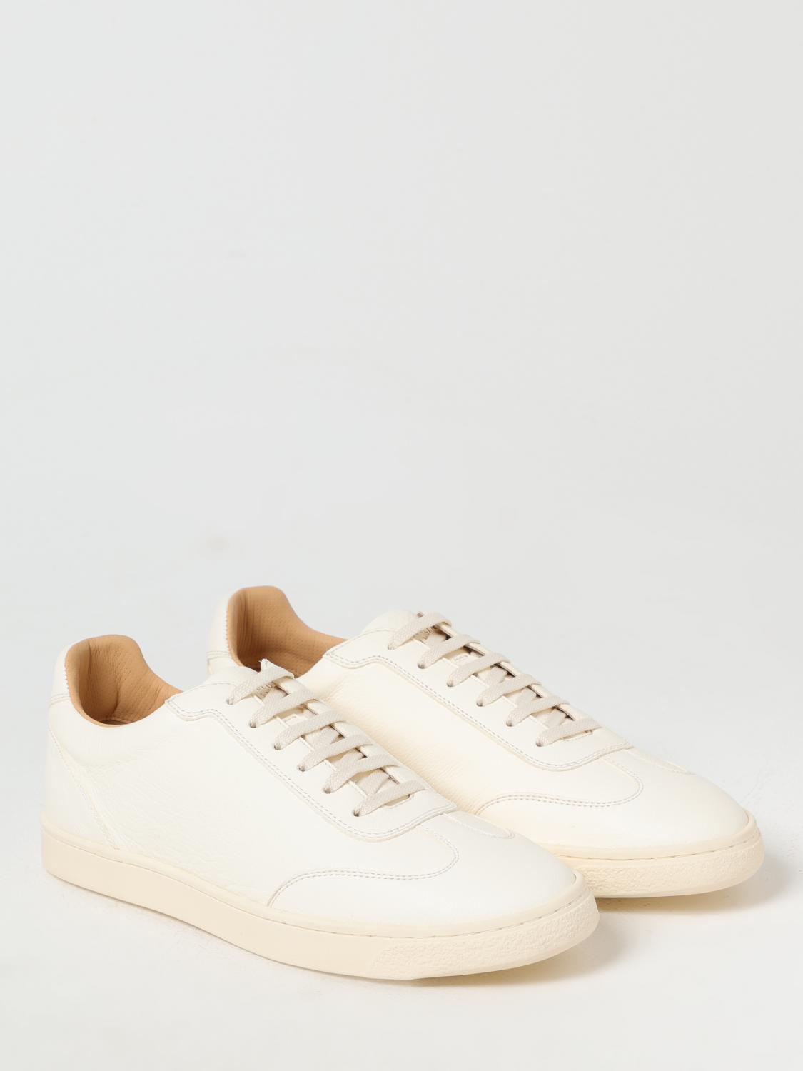 BRUNELLO CUCINELLI SNEAKERS: Sneakers men Brunello Cucinelli, Yellow Cream - Img 2