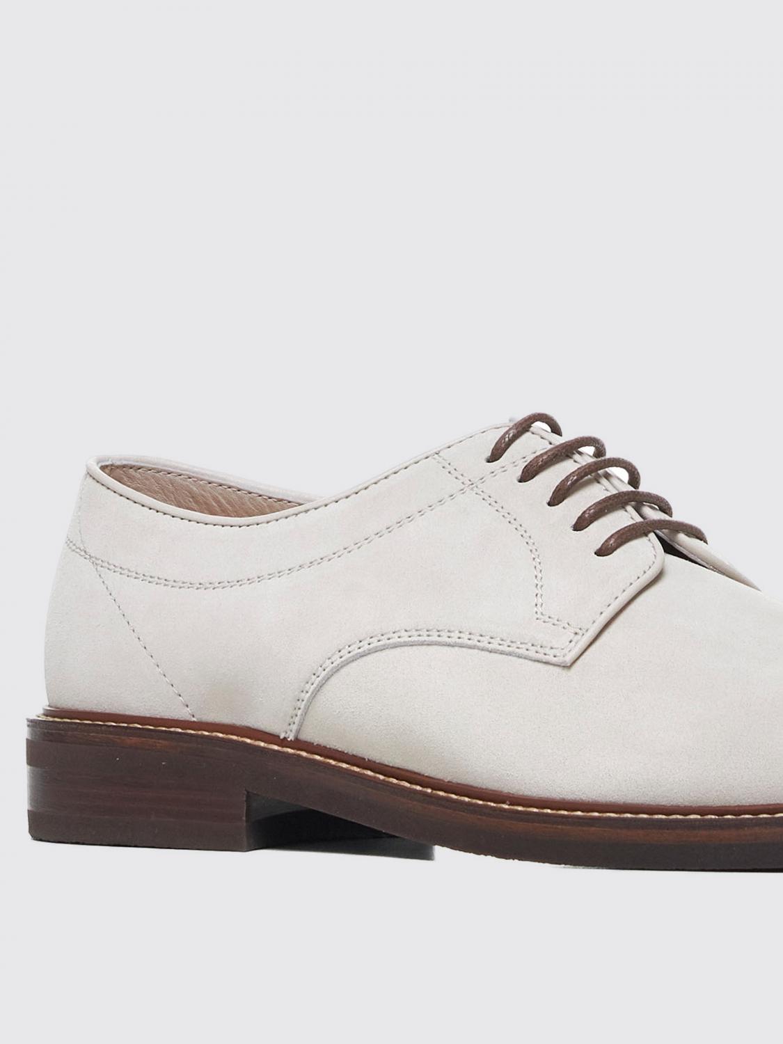 BRUNELLO CUCINELLI BROGUE SHOES: Shoes men Brunello Cucinelli, Beige - Img 4