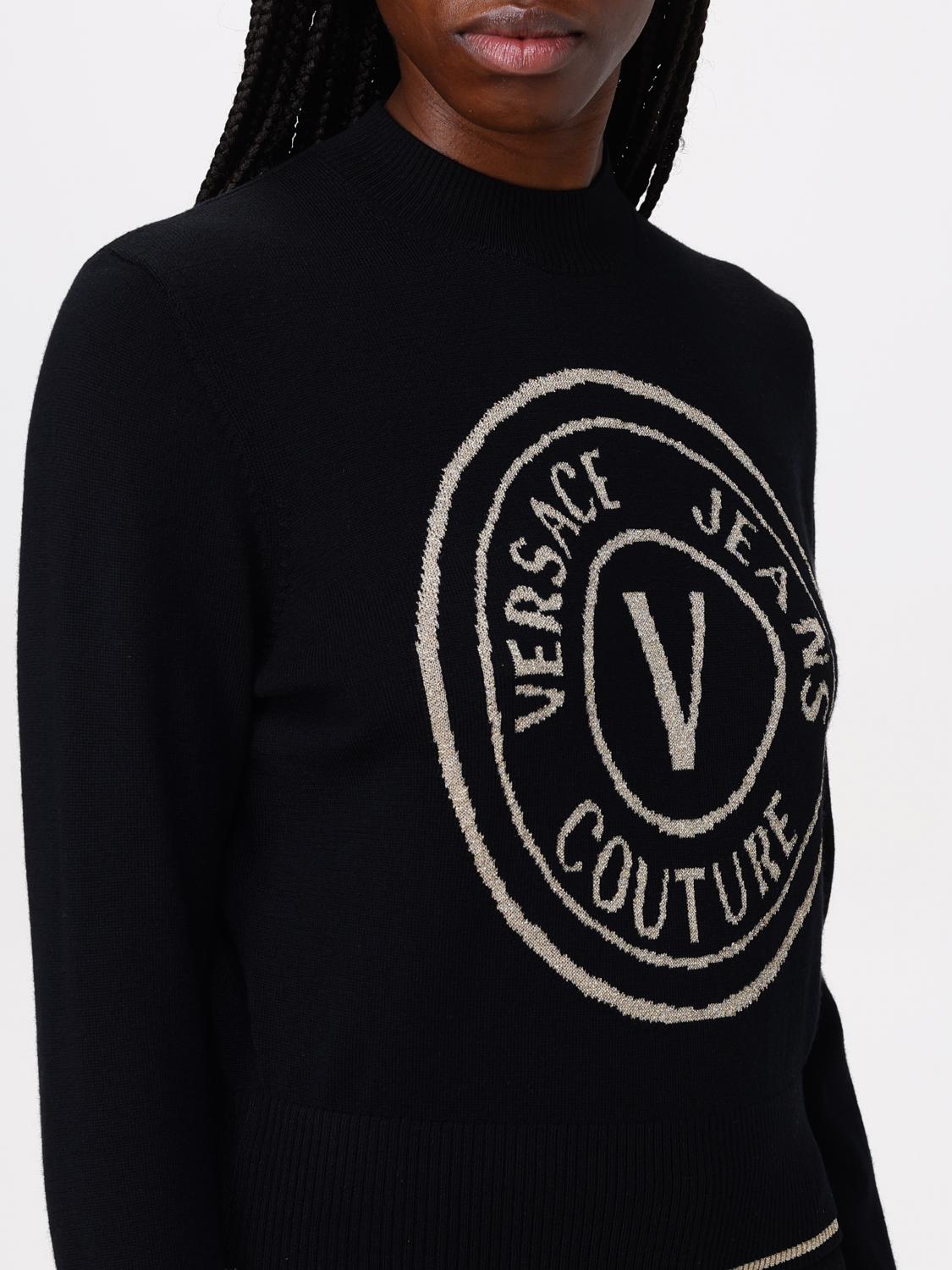 VERSACE JEANS COUTURE JERSEY: Jersey mujer Versace Jeans Couture, Negro - Img 3