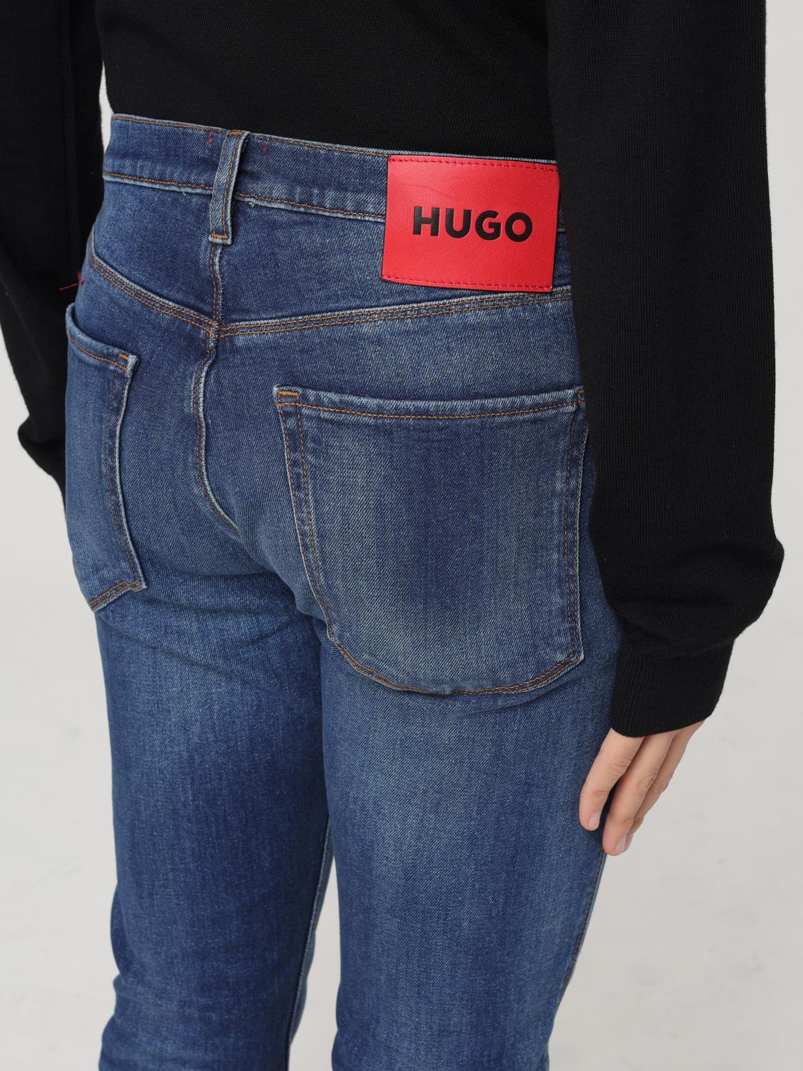 HUGO JEANS: Jeans herren Hugo, Blau - Img 3