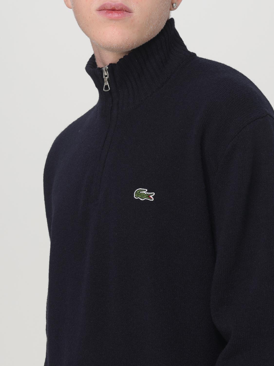 LACOSTE SWEATER: Sweater men Lacoste, Blue - Img 3