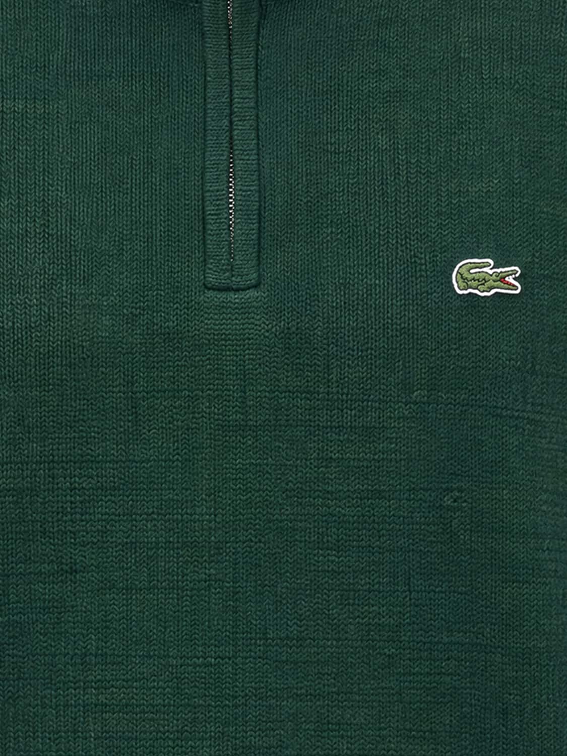 LACOSTE PULL: Pull homme Lacoste, Vert - Img 4