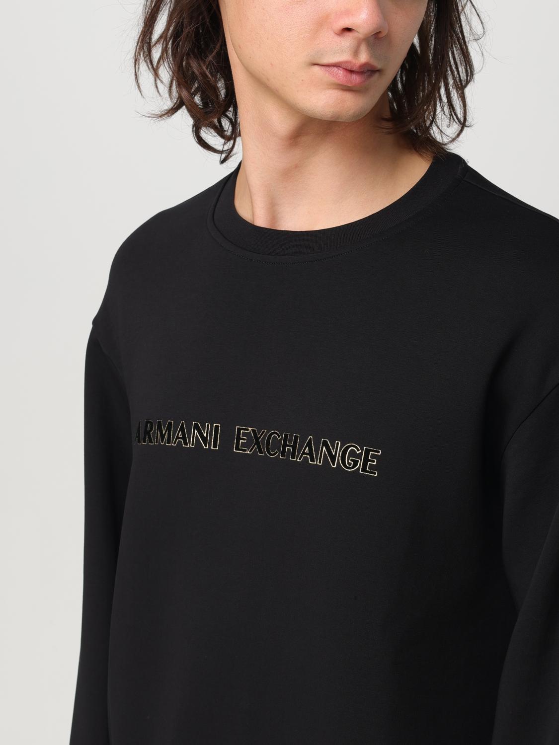 ARMANI EXCHANGE SWEATSHIRT: Sweatshirt men Armani Exchange, Black - Img 3