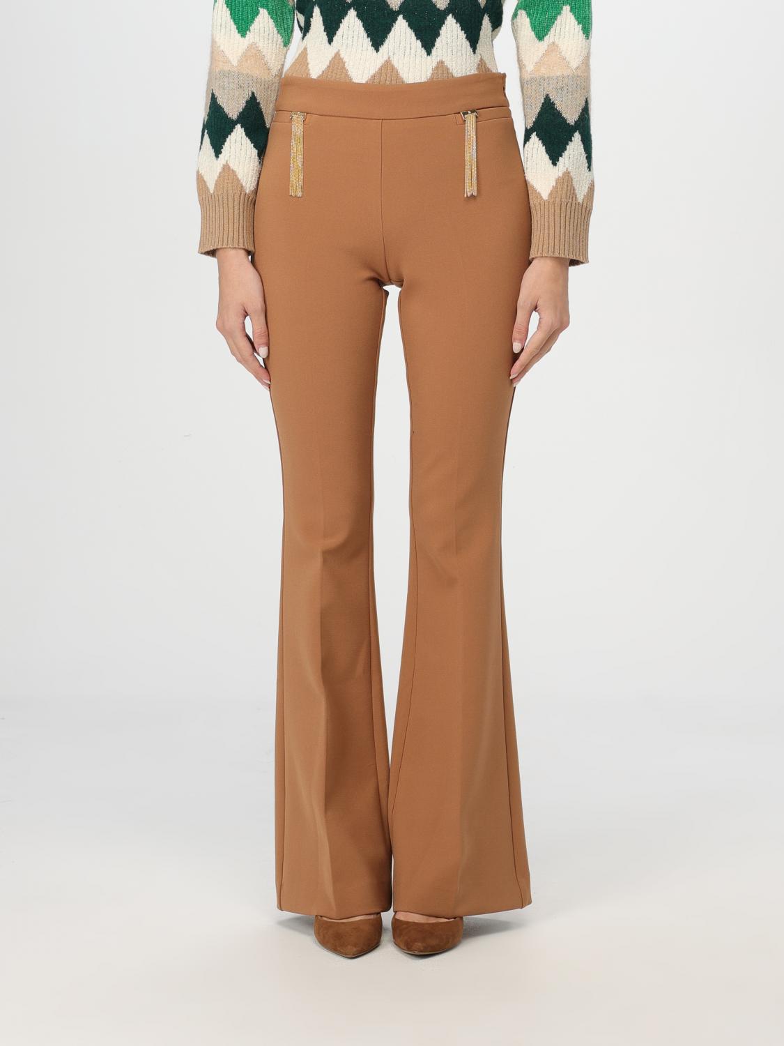 SIMONA CORSELLINI PANTS: Pants woman Simona Corsellini, Camel - Img 1