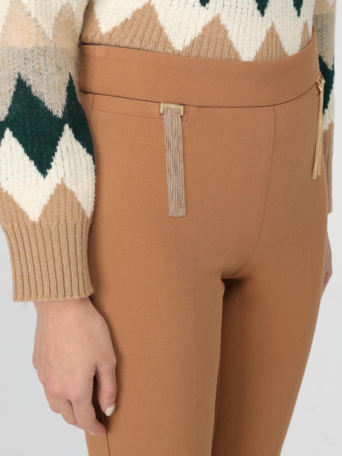 SIMONA CORSELLINI PANTS: Pants woman Simona Corsellini, Camel - Img 3