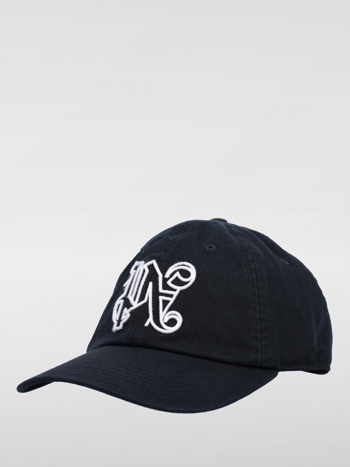 Giglio Cappello Palm Angels in cotone con logo ricamato