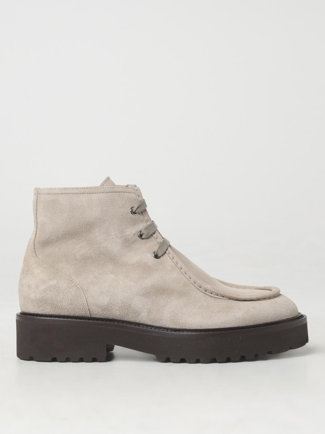 DOUCAL'S FLACHE STIEFELETTEN: Schuhe damen Doucal's, Sand - Img 1