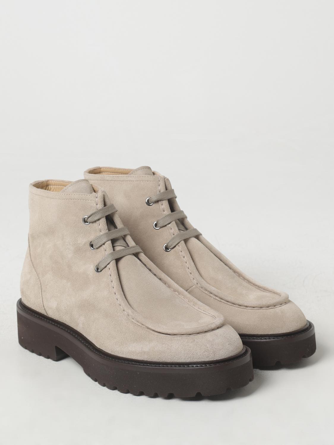 DOUCAL'S FLACHE STIEFELETTEN: Schuhe damen Doucal's, Sand - Img 2