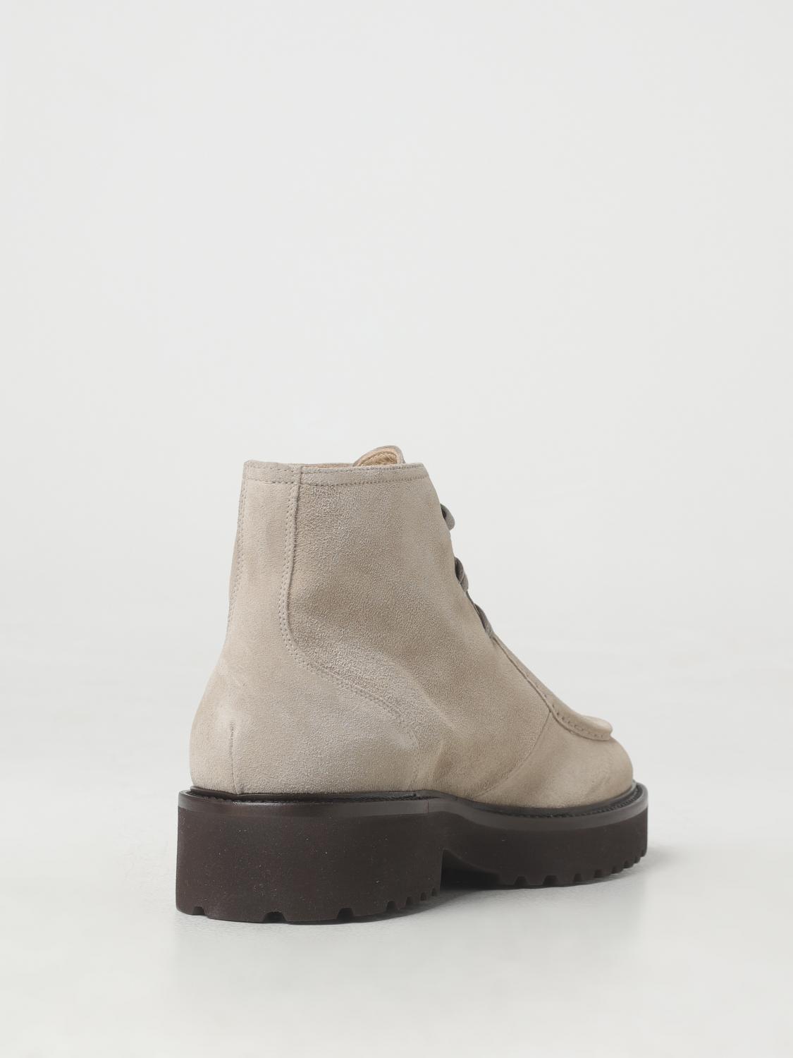 DOUCAL'S FLACHE STIEFELETTEN: Schuhe damen Doucal's, Sand - Img 3