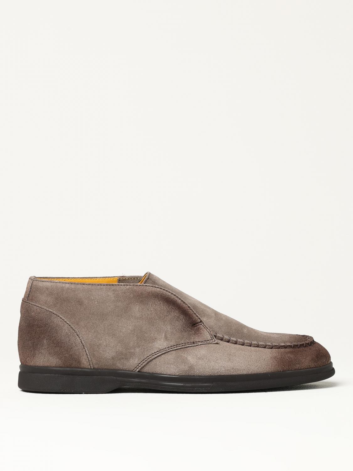 DOUCAL'S CHUKKA BOOTS: Shoes men Doucal's, Dove Grey - Img 1