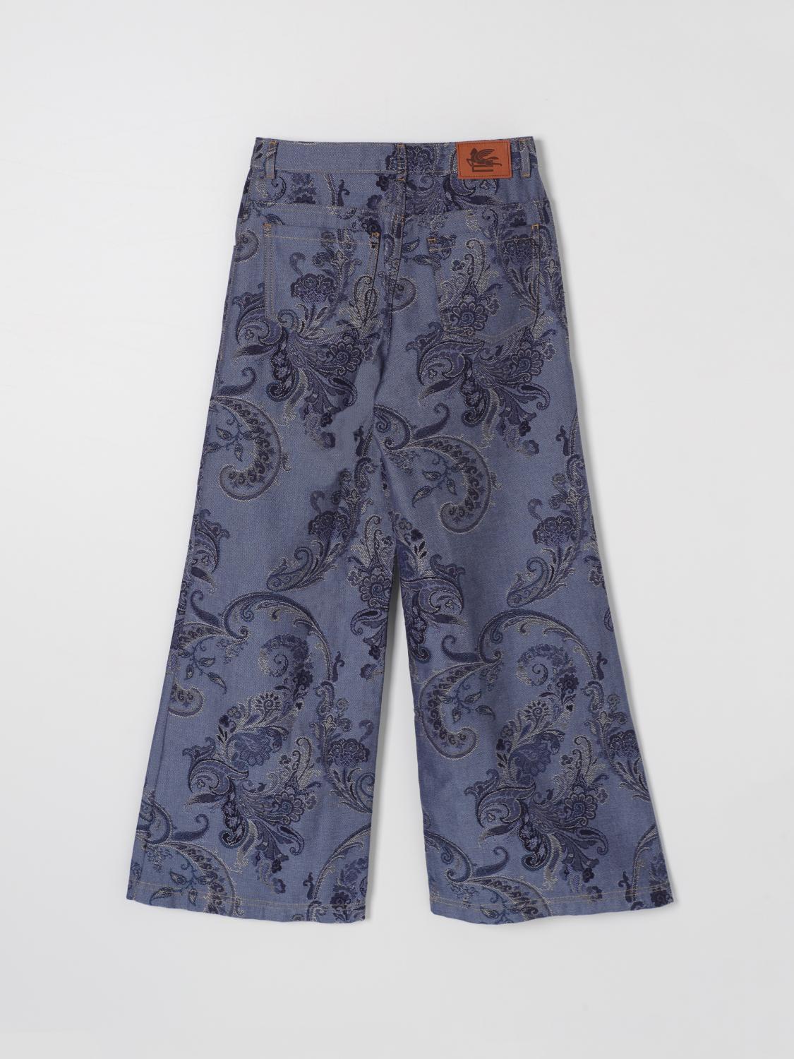 ETRO 팬츠: 팬츠 남아 Etro, 블루 - Img 2