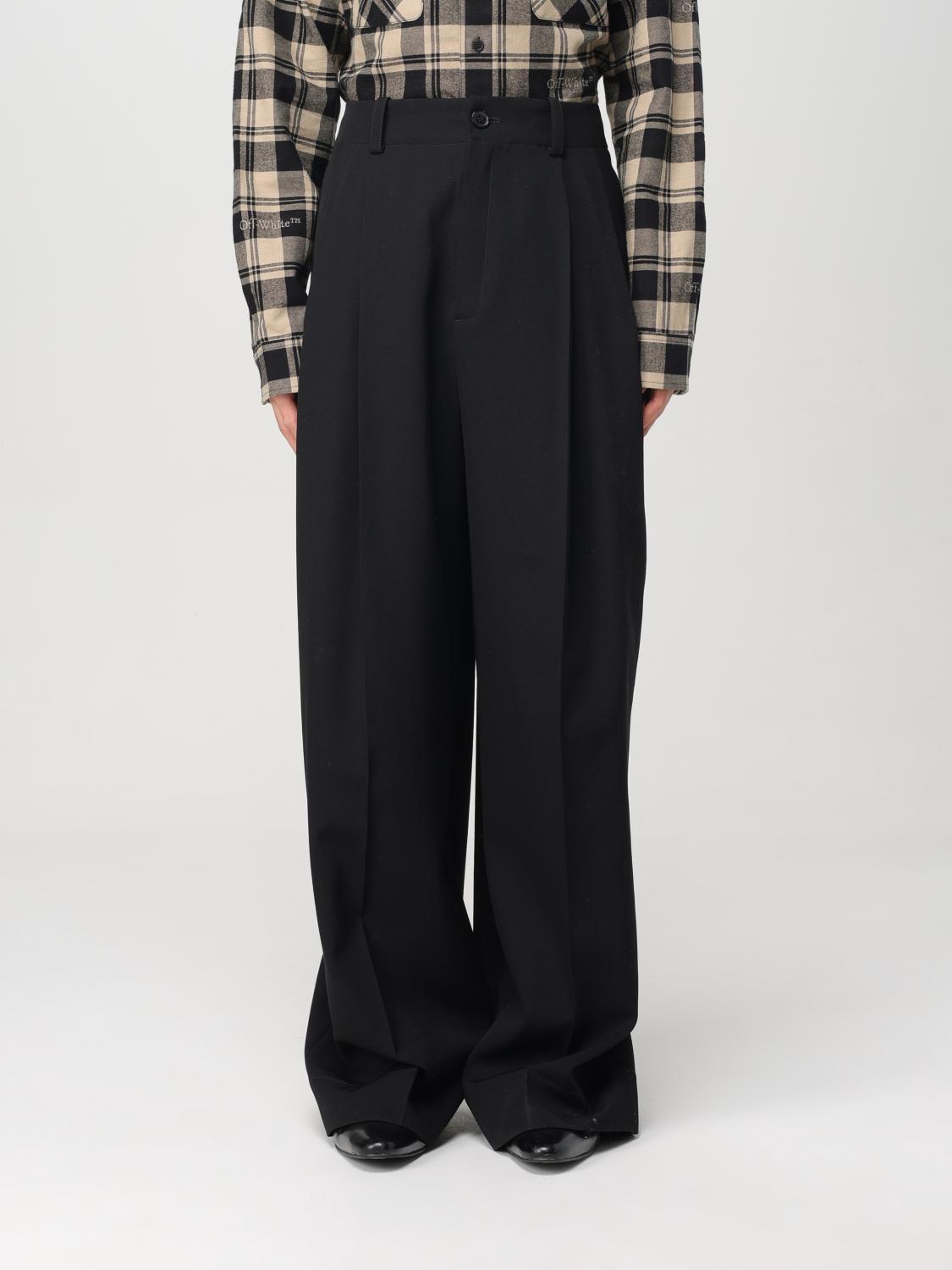 OFF-WHITE PANTS: Pants men Off-white, Black - Img 1