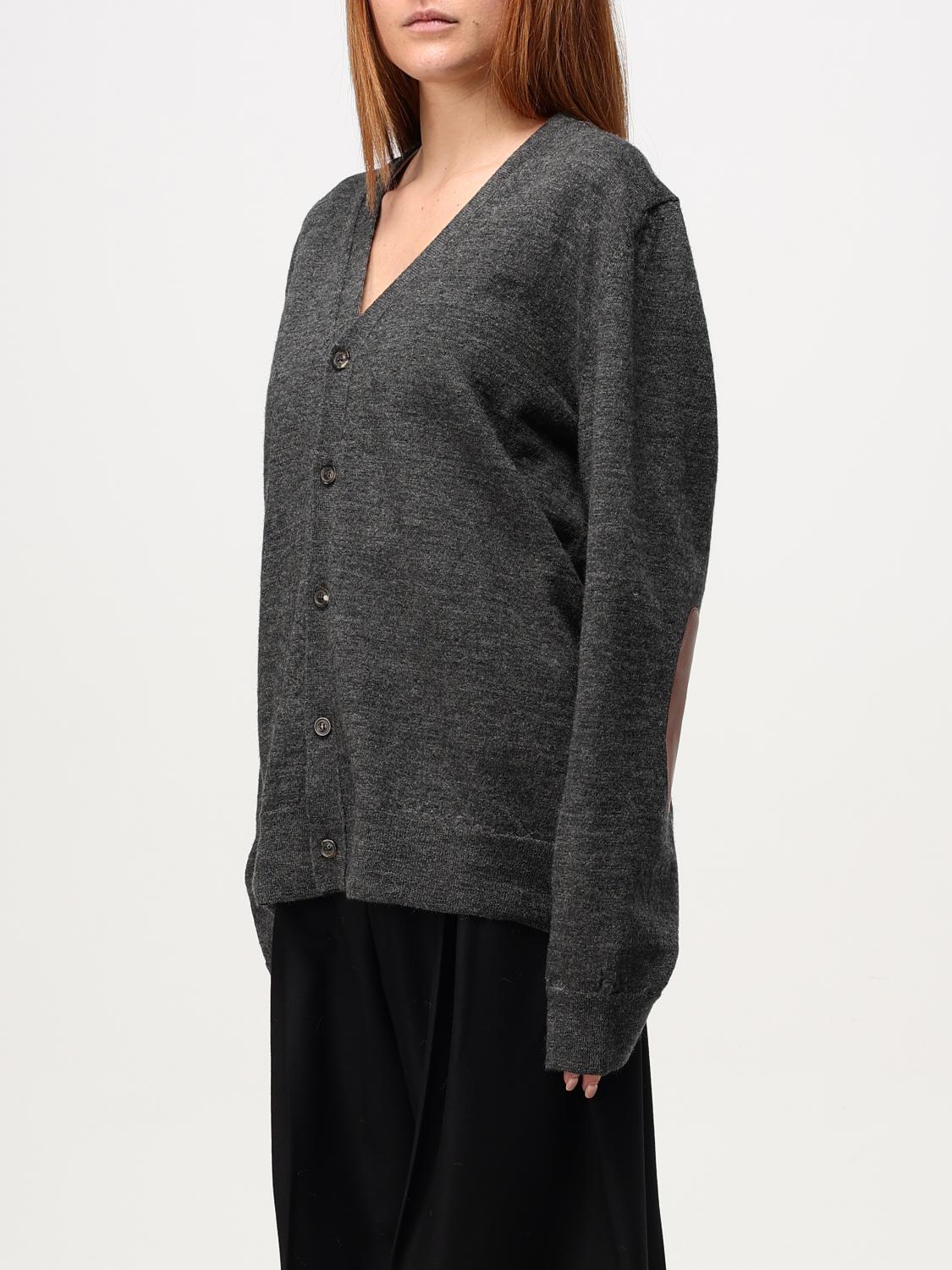 MAISON MARGIELA CARDIGAN: Sweater woman Maison Margiela, Charcoal - Img 3