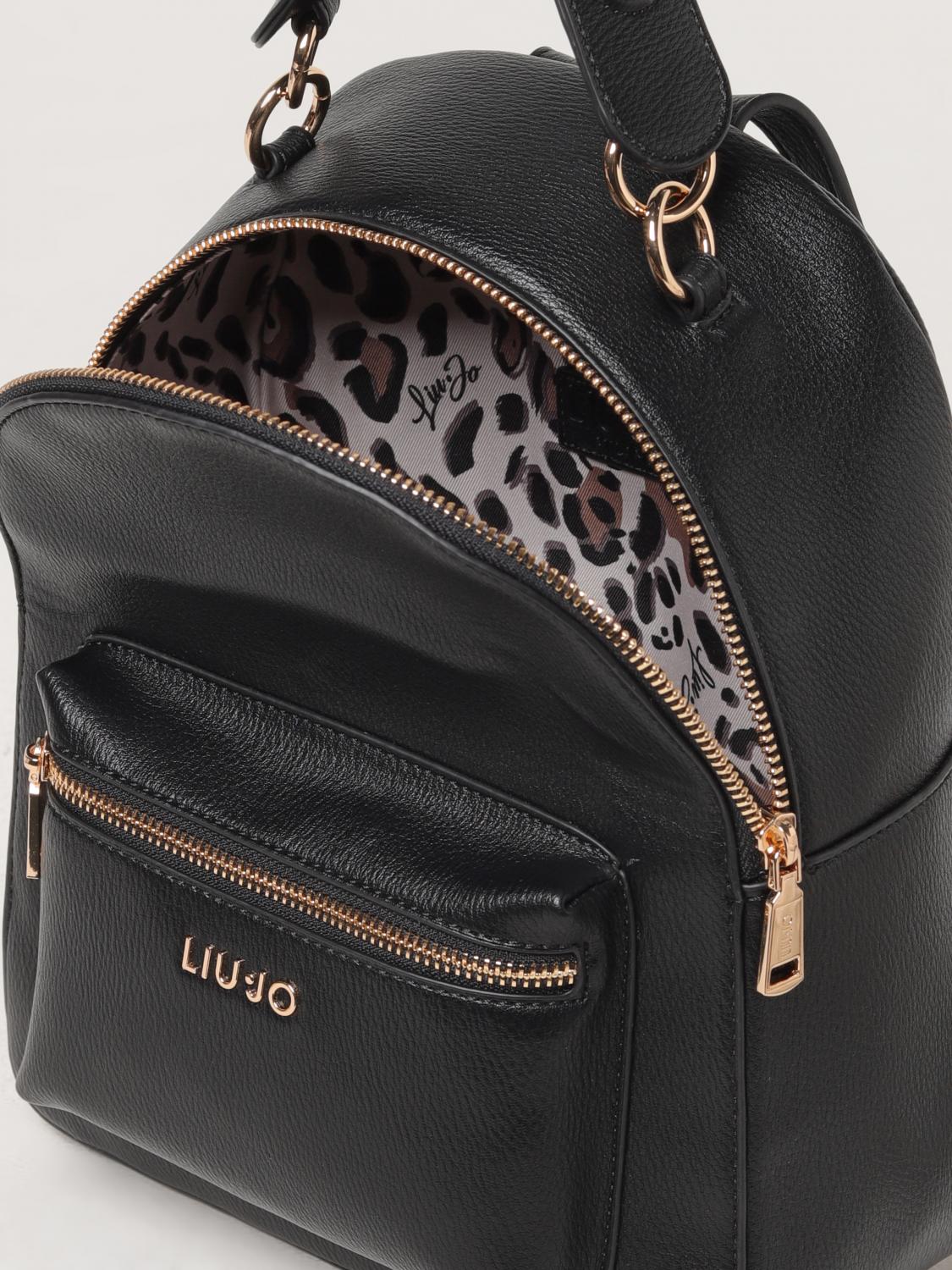 LIU JO BACKPACK: Backpack woman Liu Jo, Black - Img 4