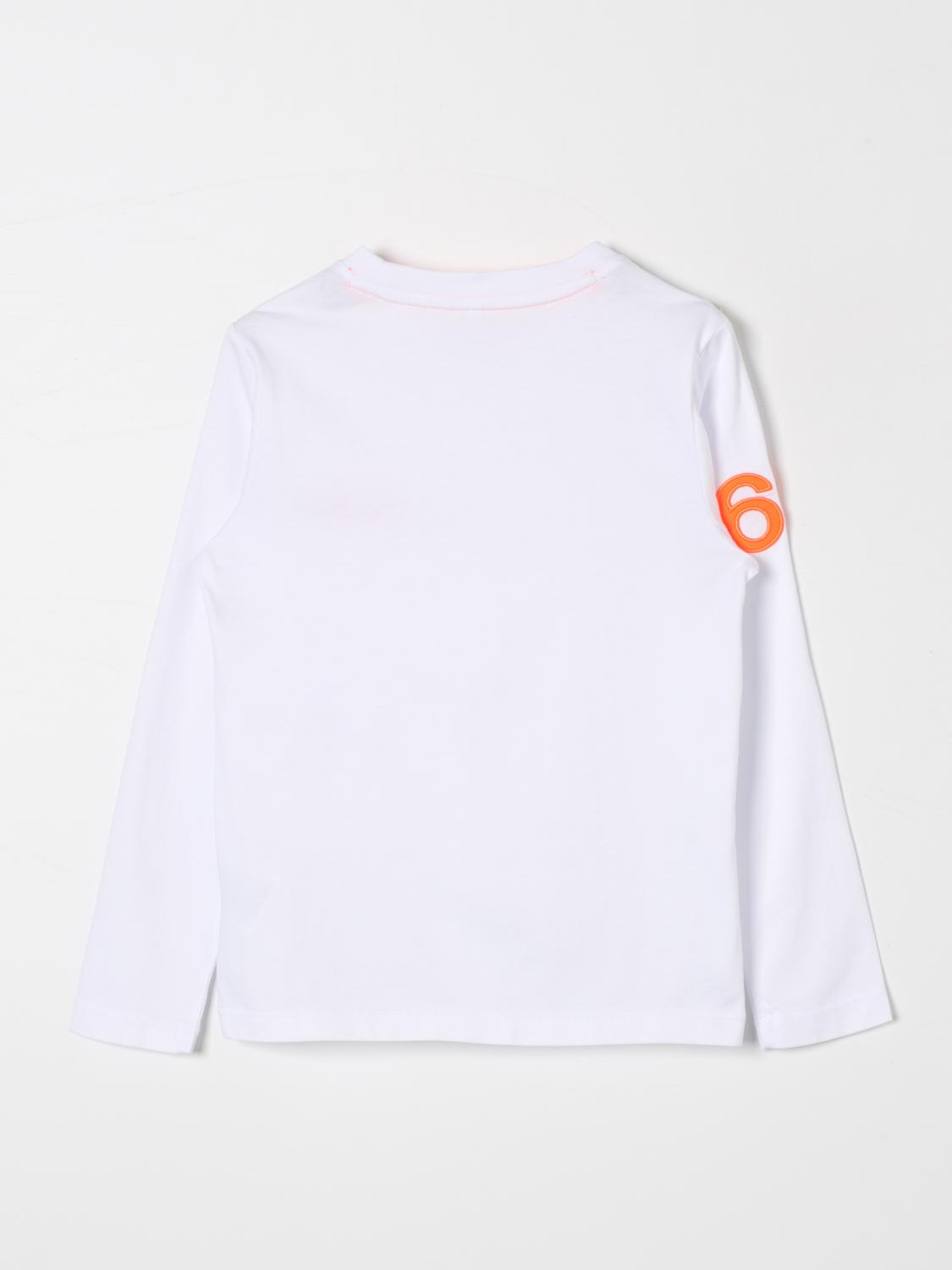 SUN 68 T-SHIRT: T-shirt in cotone con logo SUN68, Bianco - Img 2