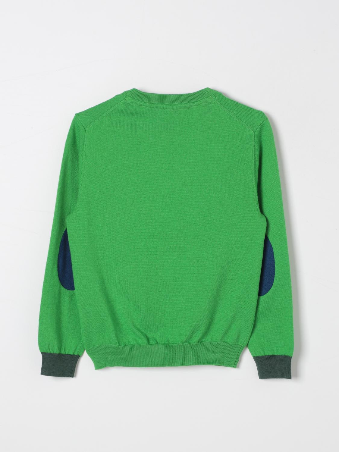 SUN 68 SWEATER: Sweater kid SUN68, Green - Img 2