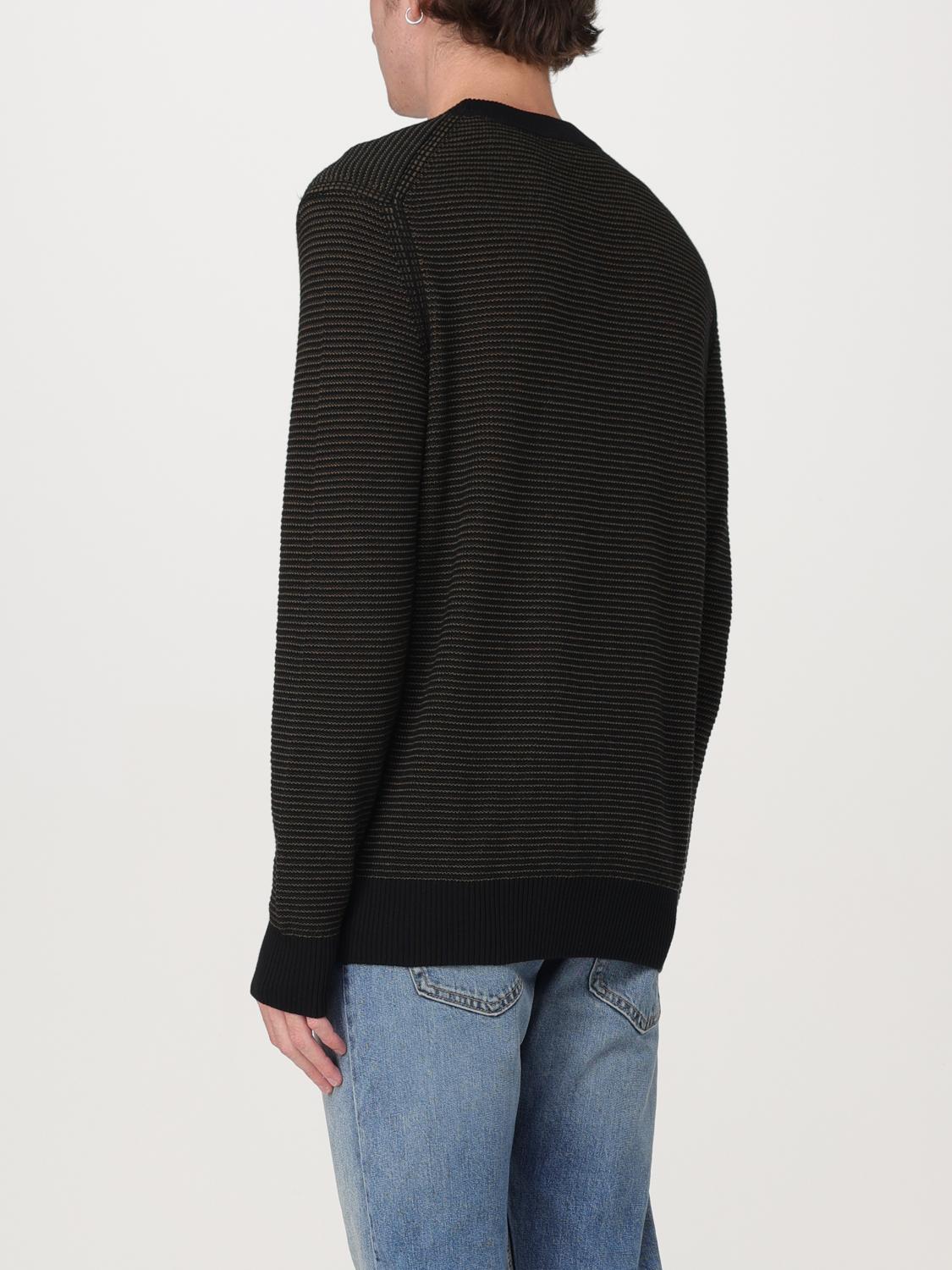 BOSS SWEATER: Sweater men Boss, Black - Img 2