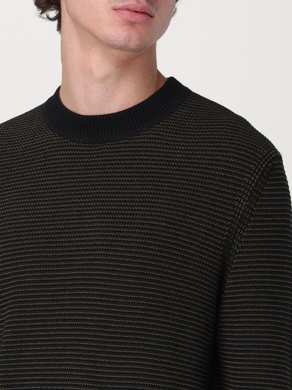 BOSS SWEATER: Sweater men Boss, Black - Img 3