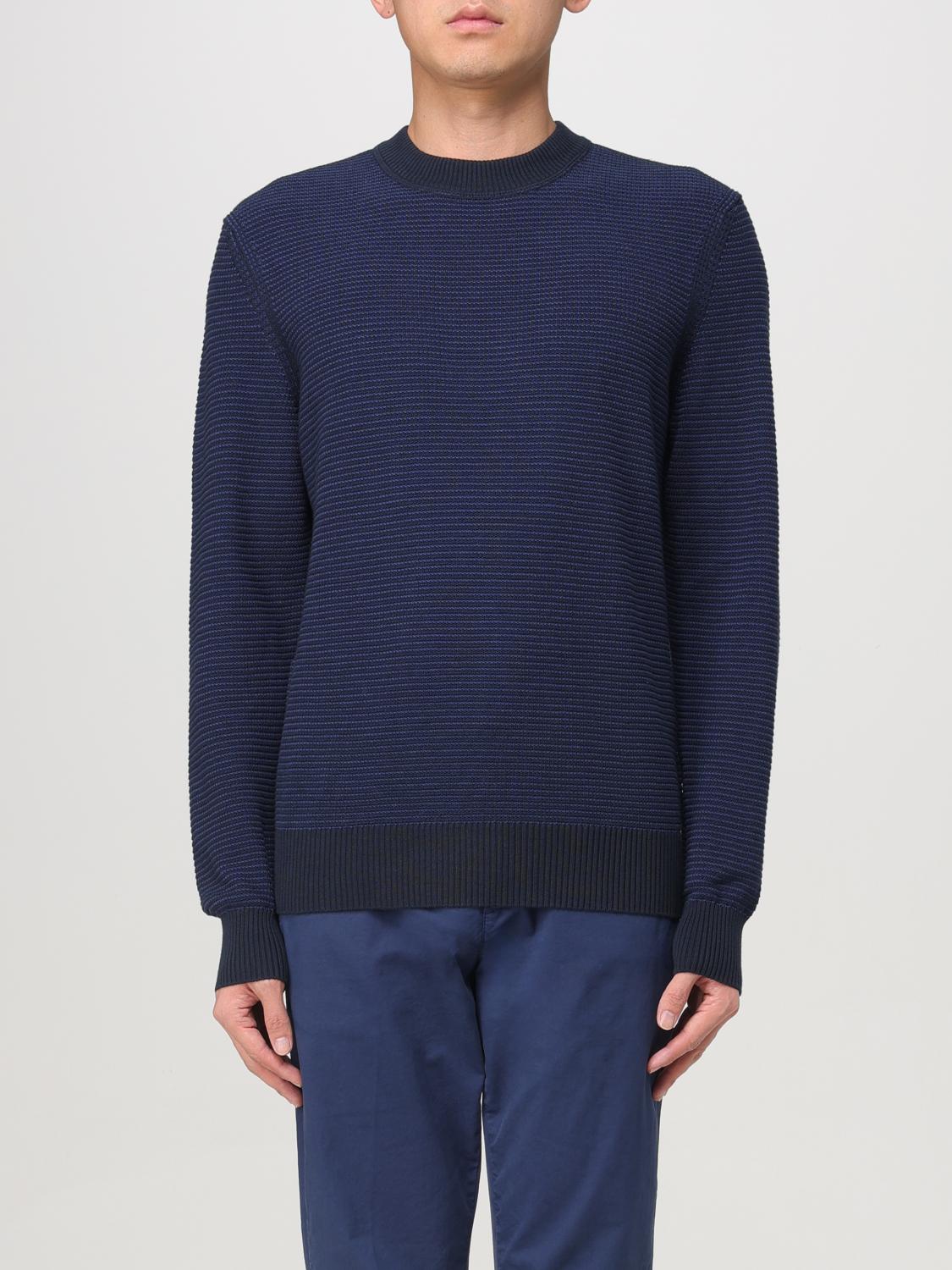 BOSS SWEATER: Sweater men Boss, Blue - Img 1