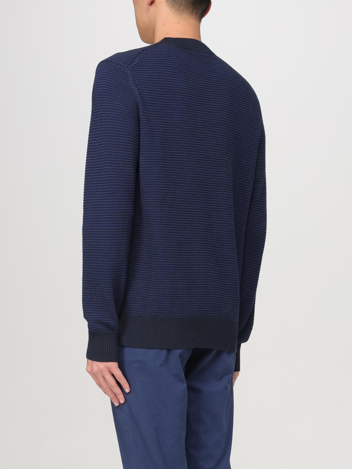 BOSS SWEATER: Sweater men Boss, Blue - Img 2