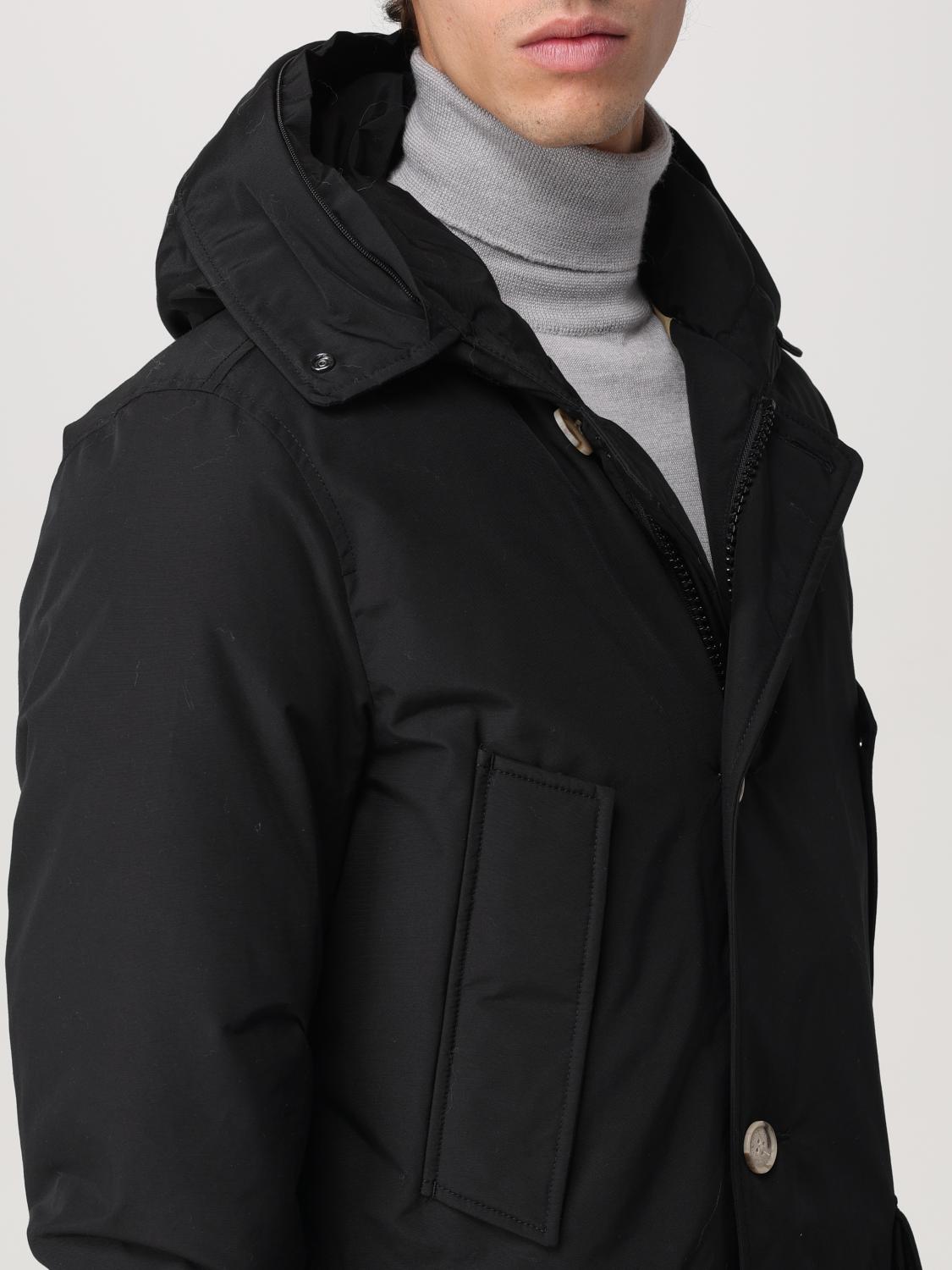 WOOLRICH VESTE: Manteau homme Woolrich, Noir - Img 4