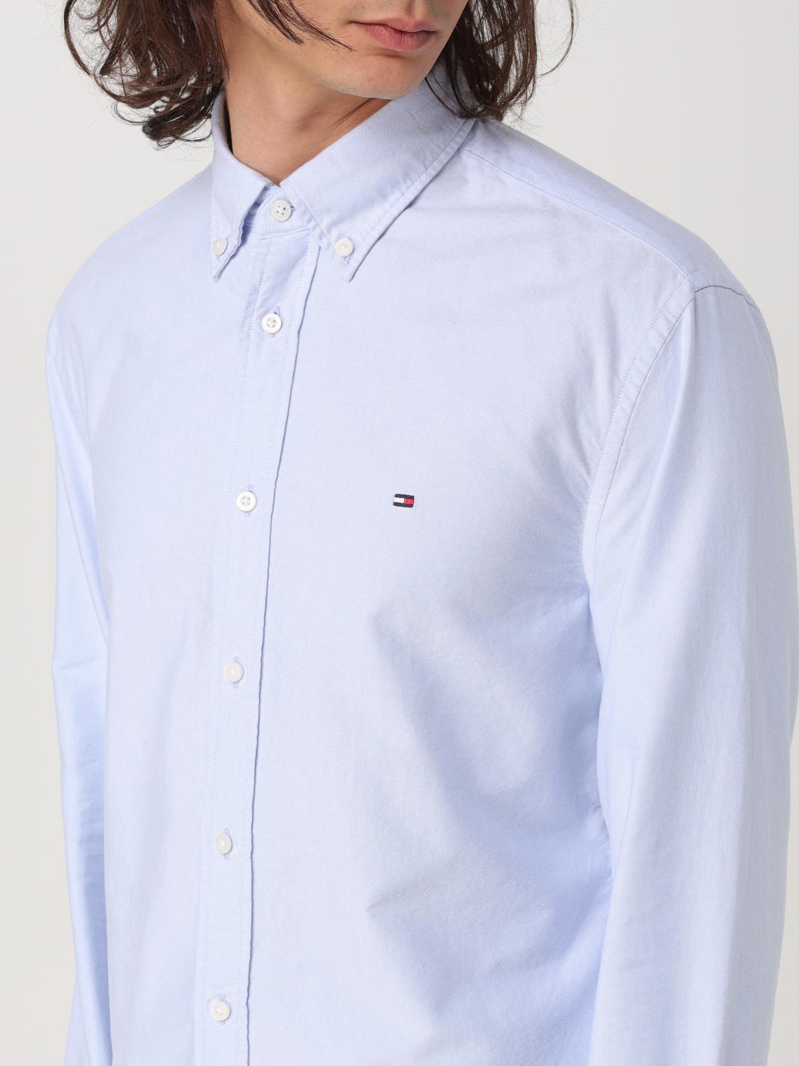 TOMMY HILFIGER SHIRT: Shirt men Tommy Hilfiger, Blue - Img 3