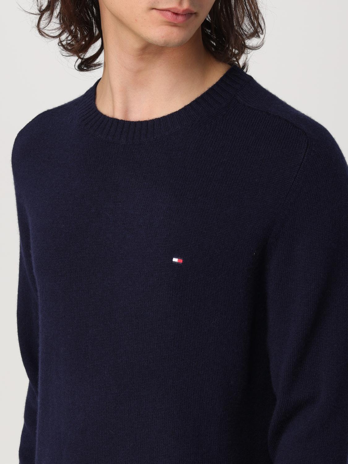 TOMMY HILFIGER SWEATER: Sweater men Tommy Hilfiger, Blue - Img 3