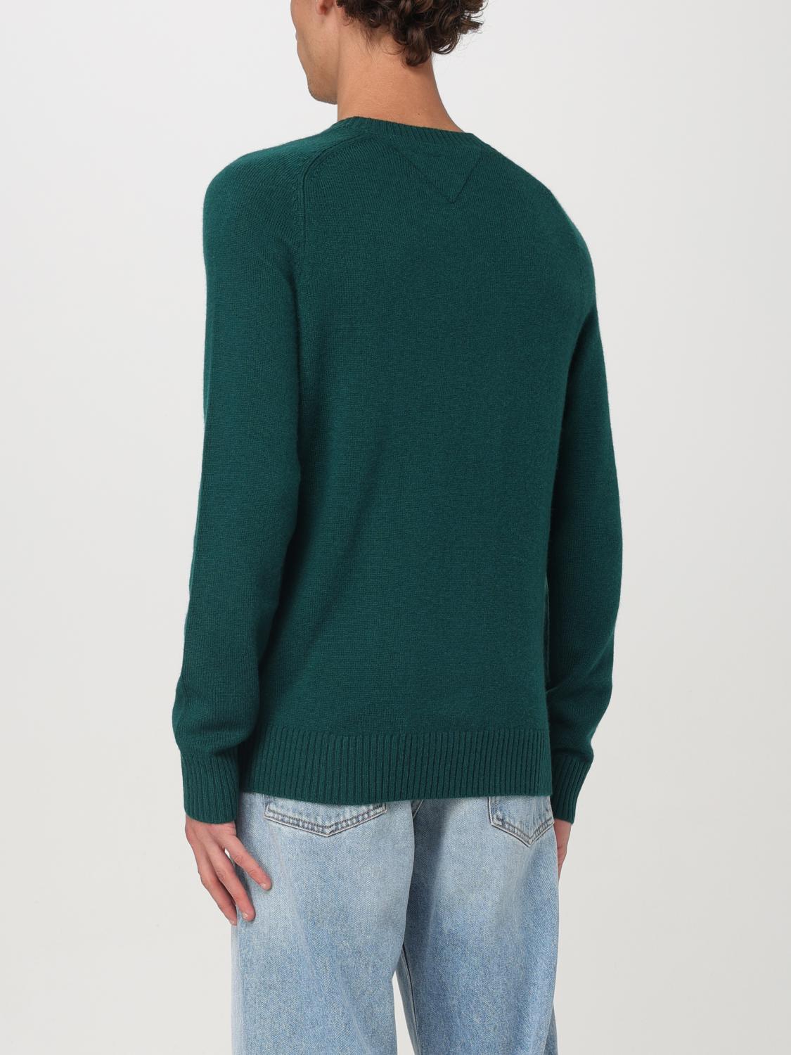 TOMMY HILFIGER SWEATER: Sweater men Tommy Hilfiger, Green - Img 2