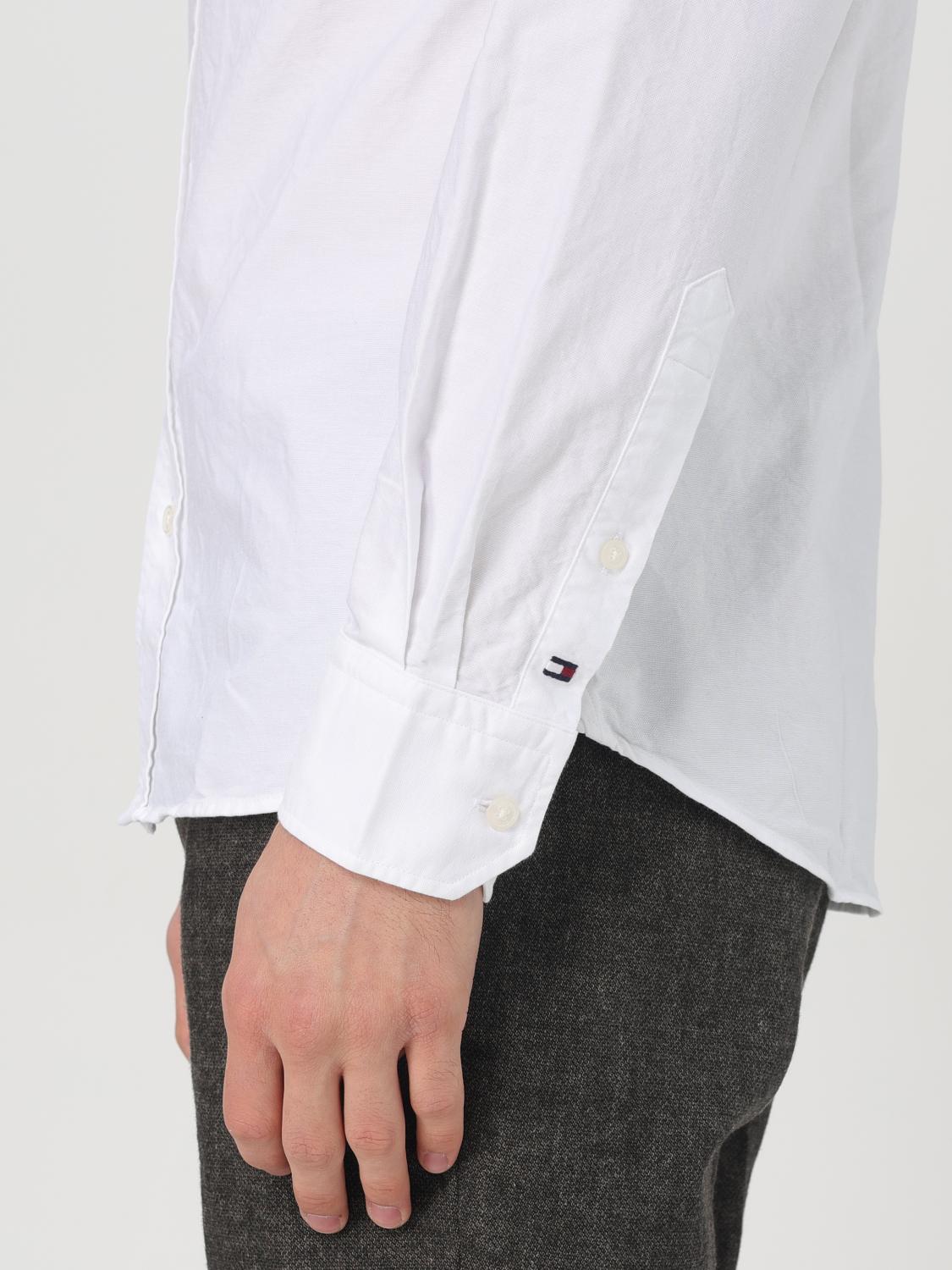 TOMMY HILFIGER CAMISA: Camisa hombre Tommy Hilfiger, Blanco - Img 3