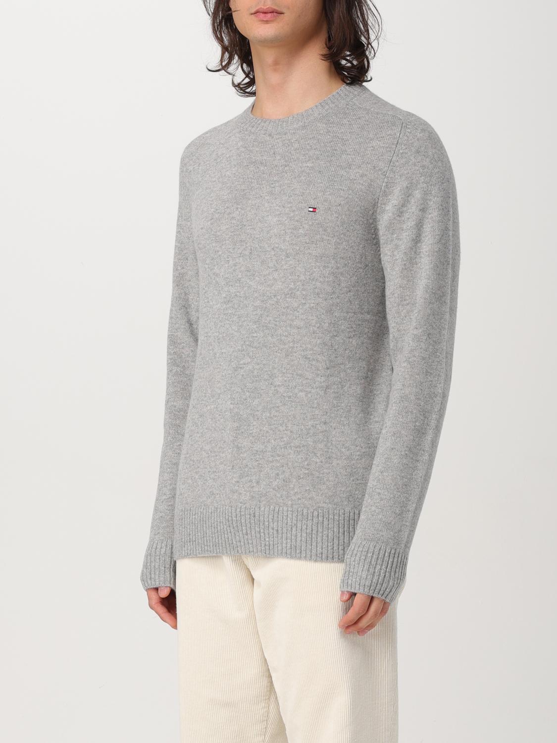 TOMMY HILFIGER SWEATER: Sweater men Tommy Hilfiger, Grey - Img 3