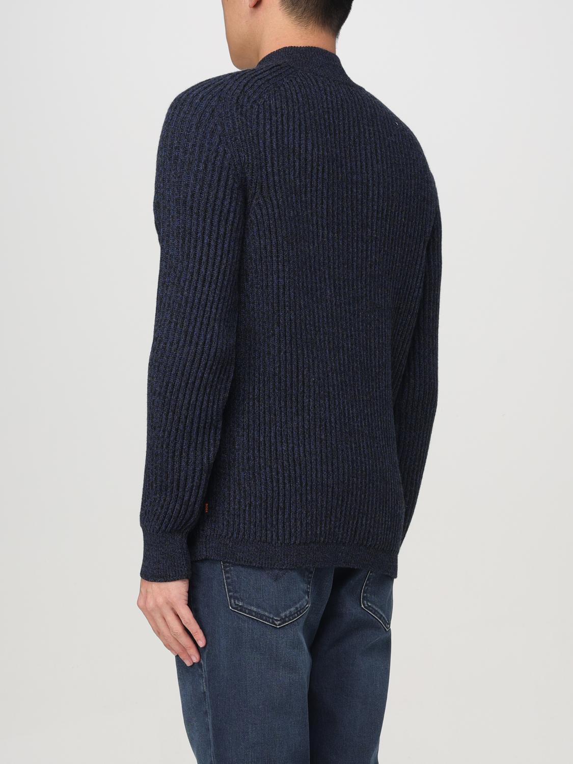 BOSS SWEATER: Sweater men Boss, Blue - Img 2