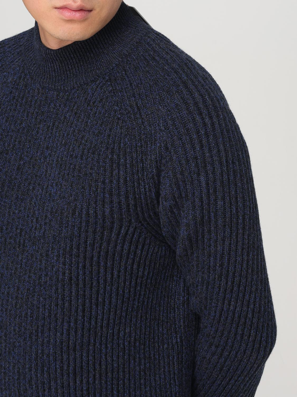 BOSS SWEATER: Sweater men Boss, Blue - Img 3