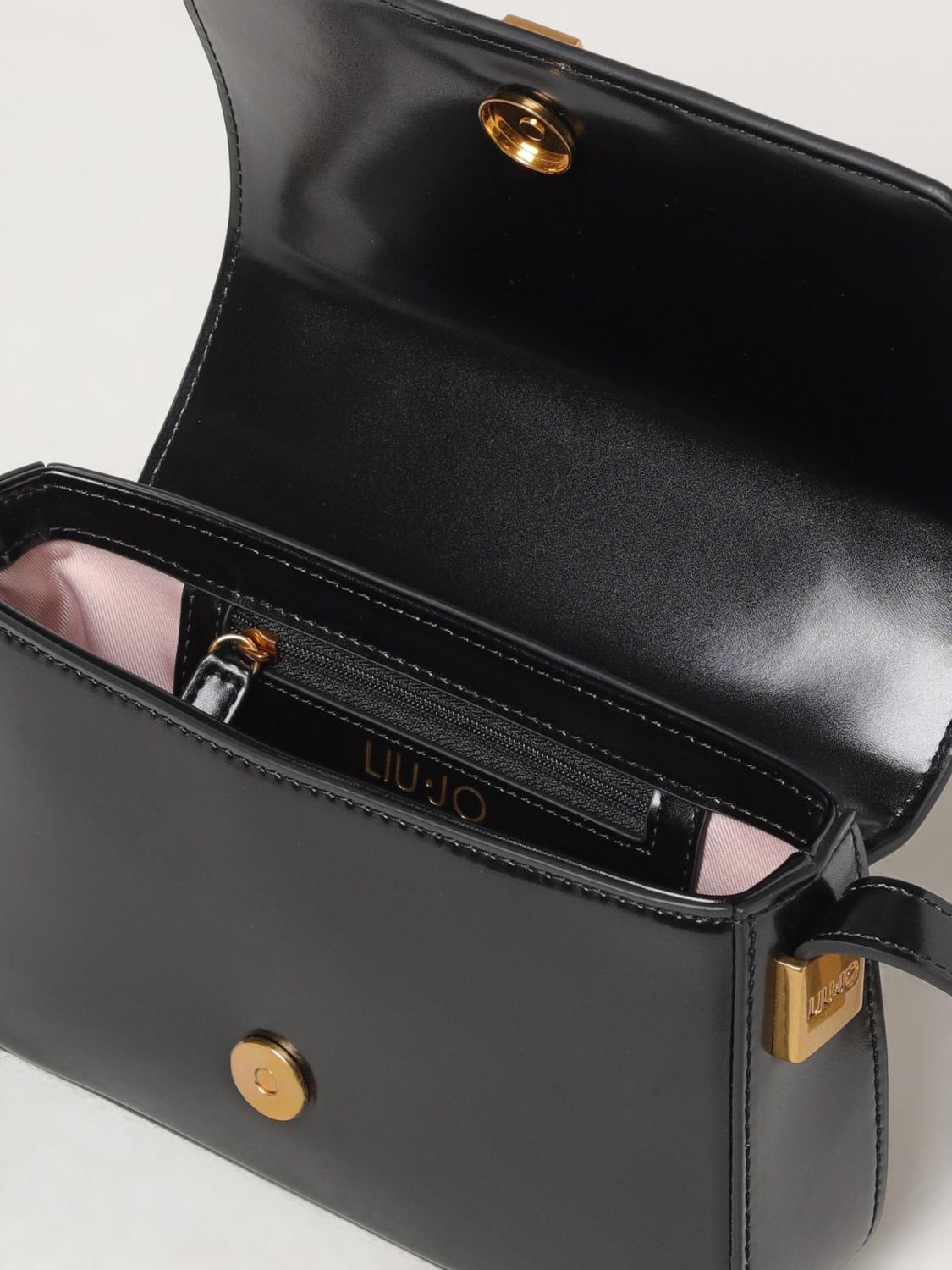 LIU JO MINI BAG: Shoulder bag woman Liu Jo, Black - Img 3