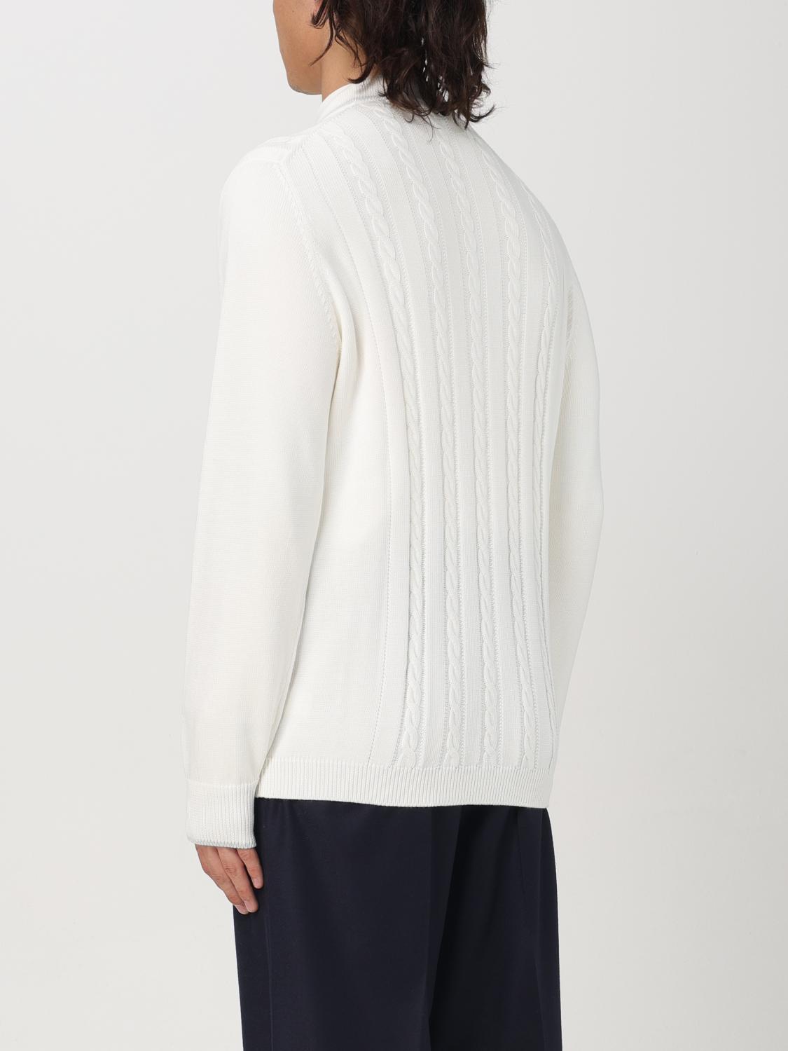 BRUNELLO CUCINELLI CARDIGAN: Cardigan men Brunello Cucinelli, White - Img 3